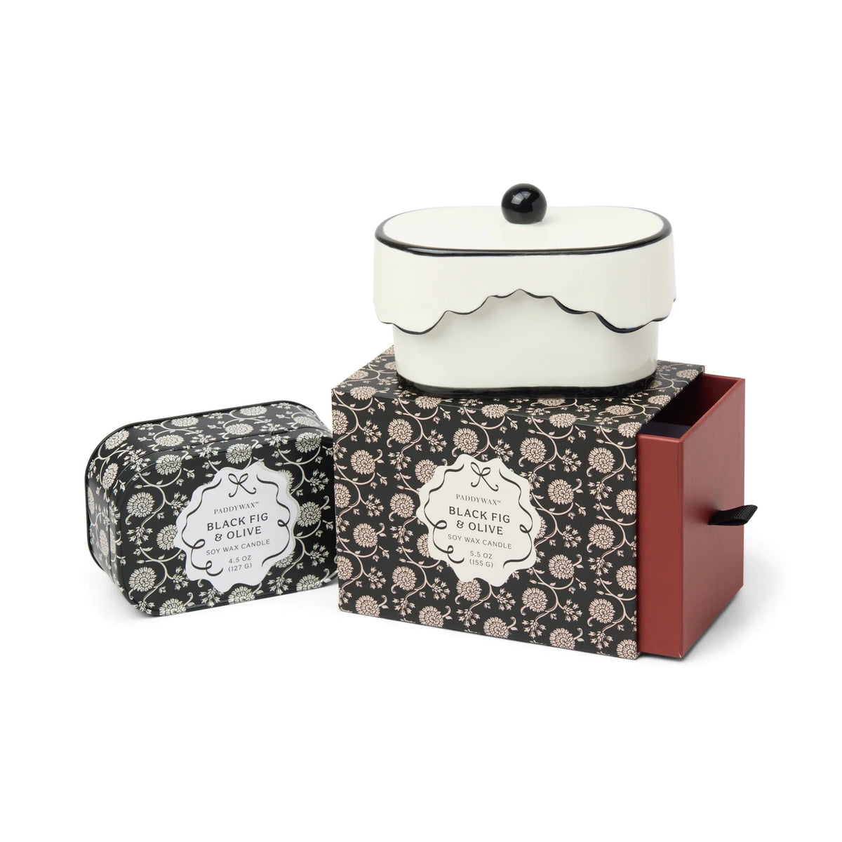 BOUGIE BOITE FIGUE NOIRE ET OLIVE