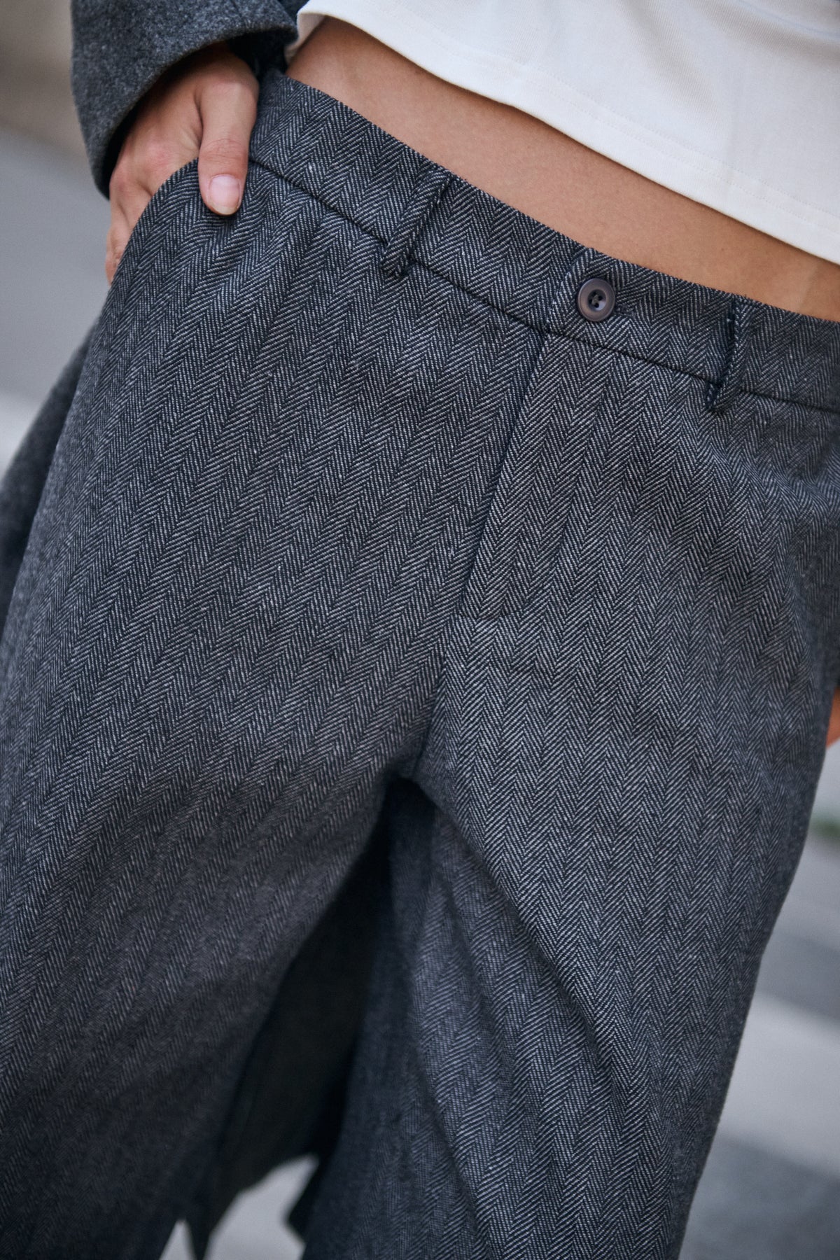 PANTALON CHEVRON B643