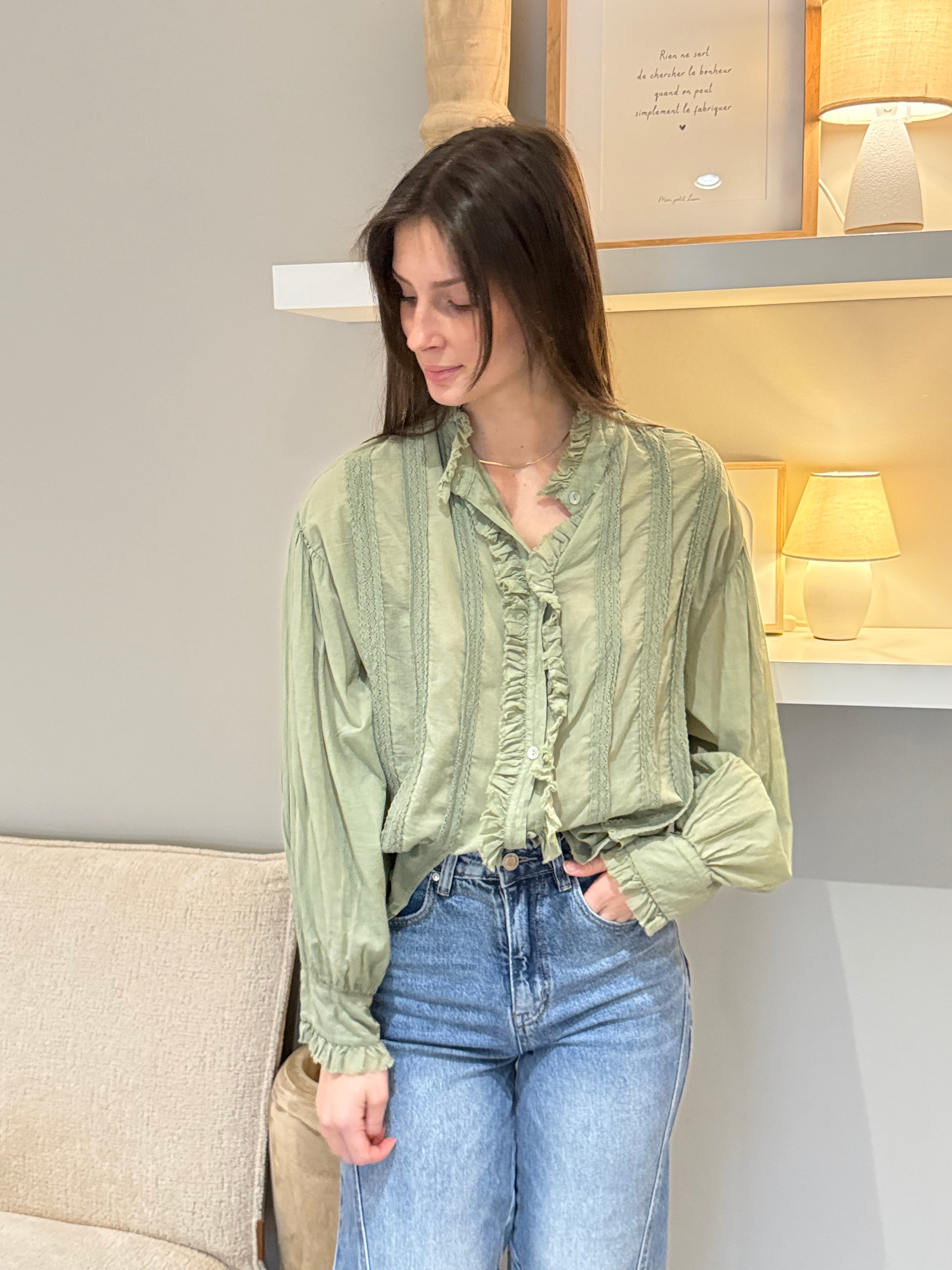 BLOUSE G03008/VOILE