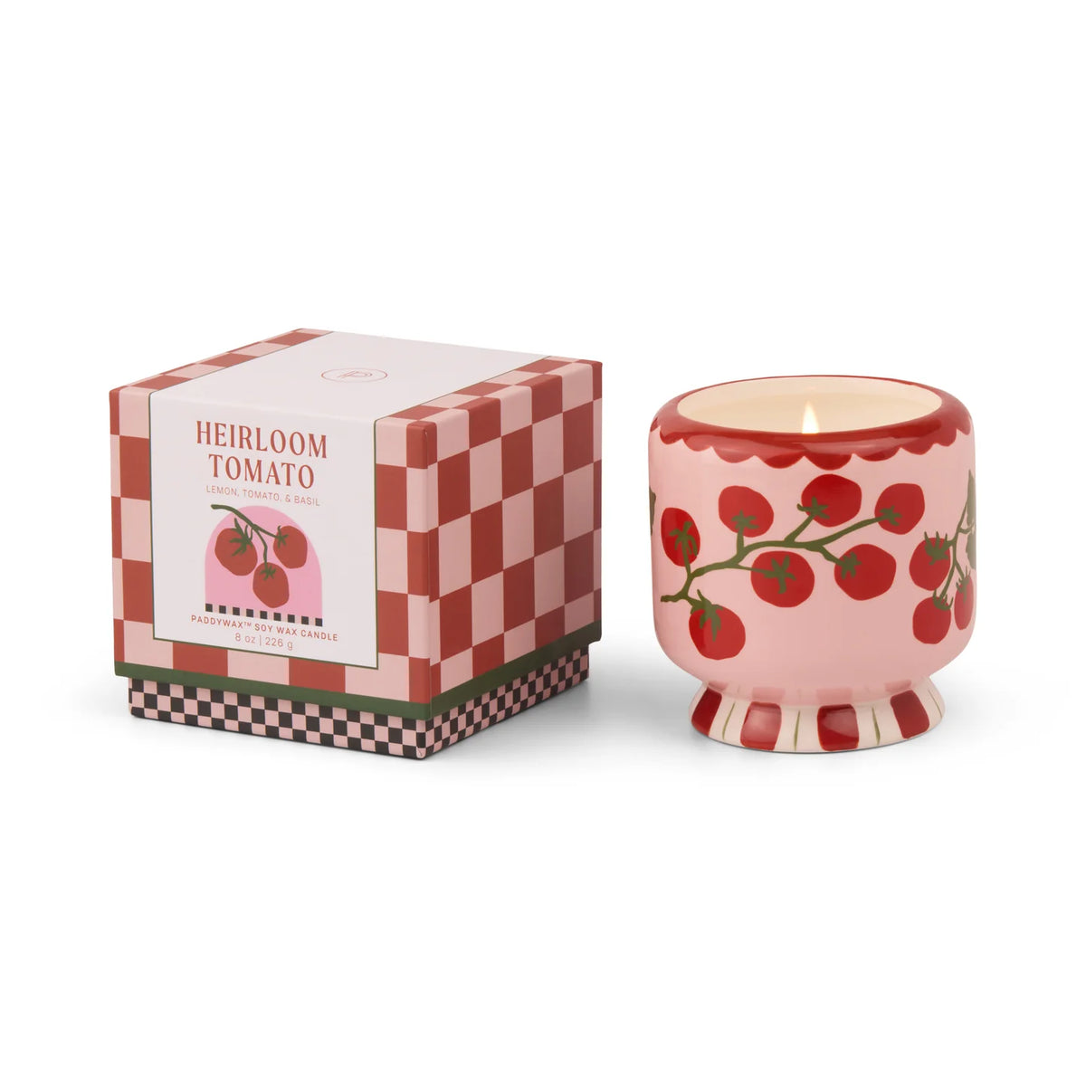 BOUGIE TOMATE BASILIC