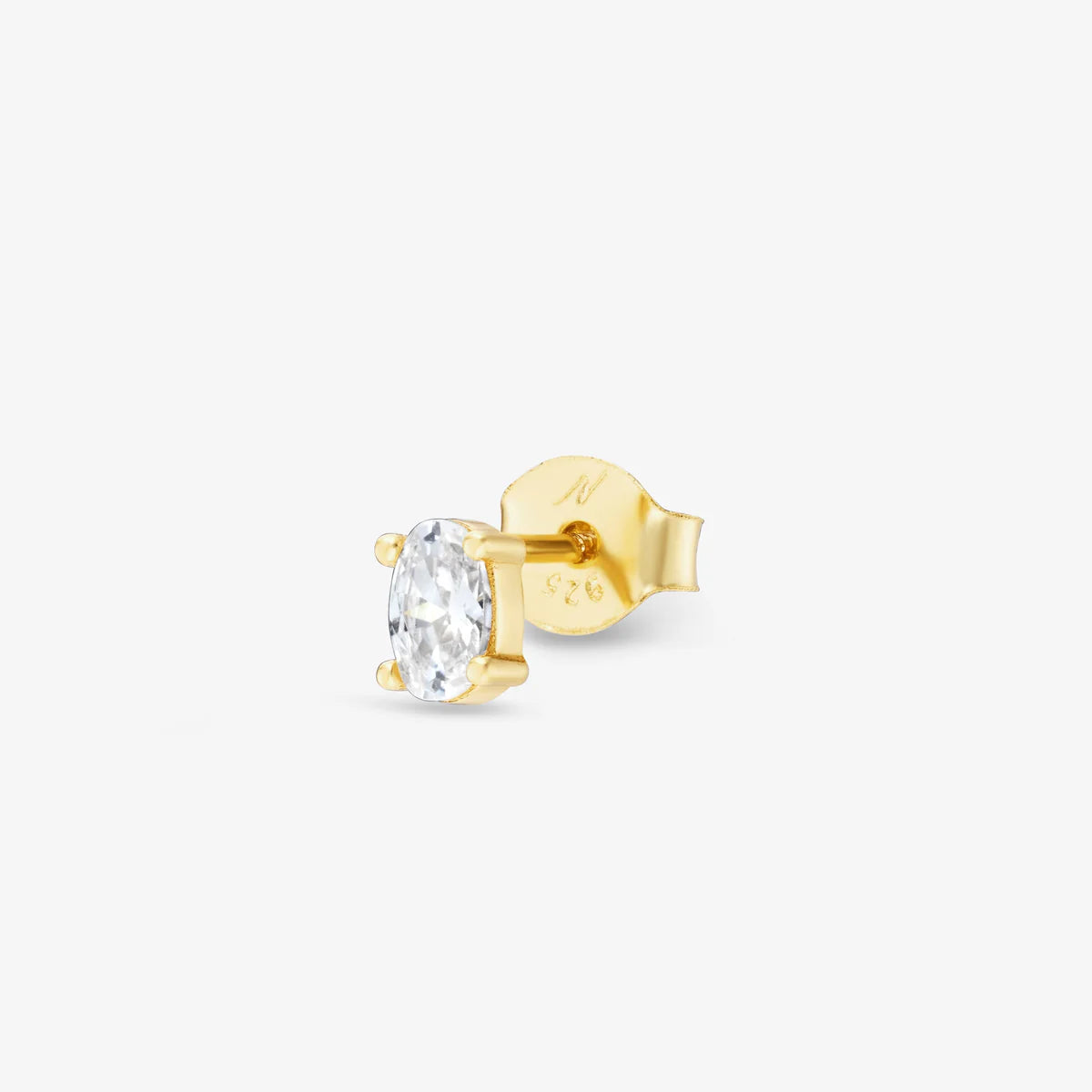 BOUCLE KHEPRI BLANCHE OR