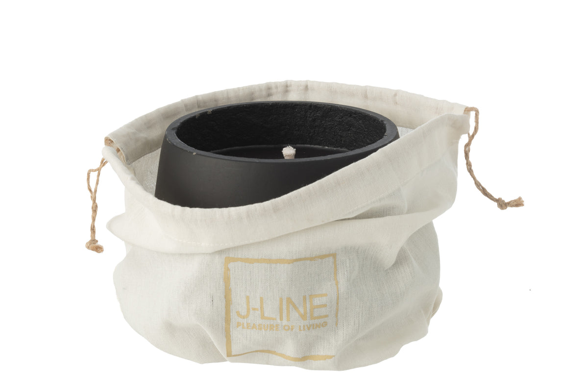BOUGIE EXTERIEUR CIMENT GRIS M