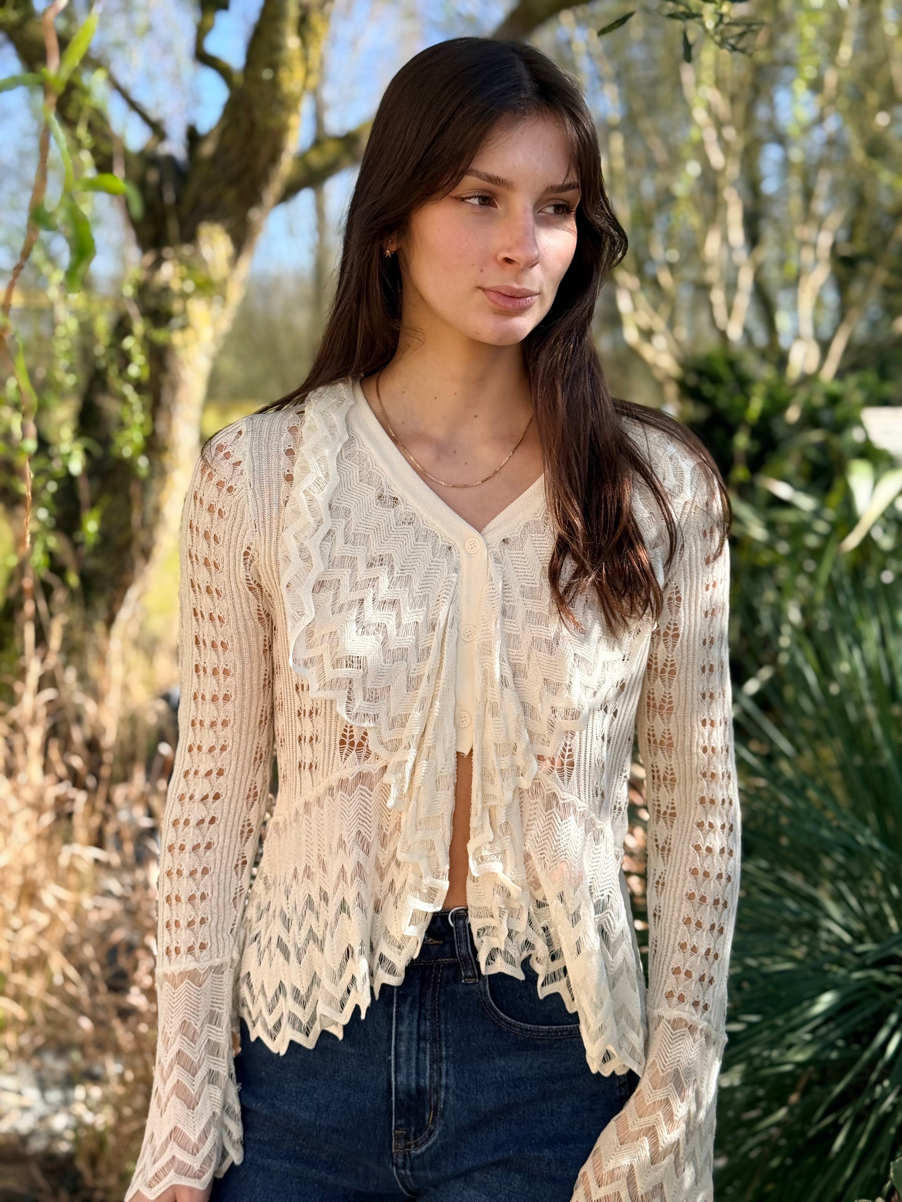 GILET BEIGE UGUETTE