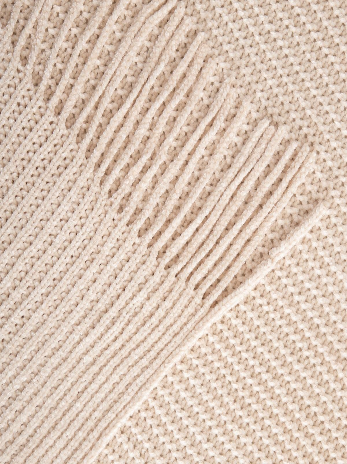 PLAID CHENILLE