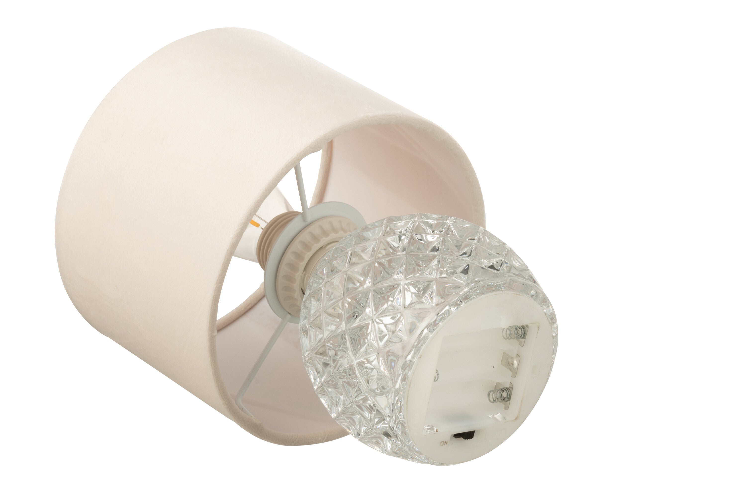 LAMPE DE TABLE VERRE LED