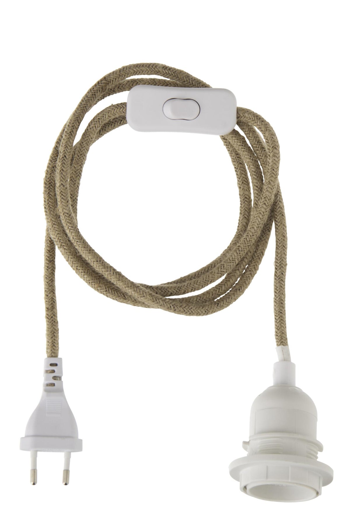 DOUILLE JUTE BEIGE 59086