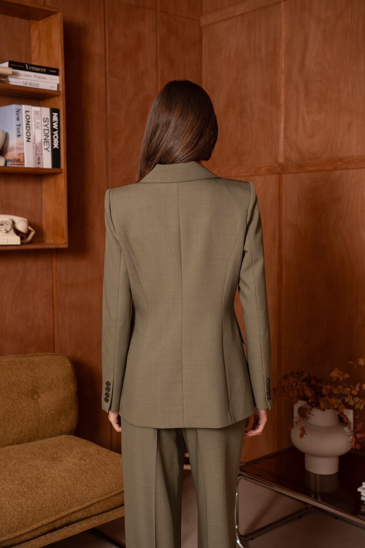 VESTE KAKI V26052