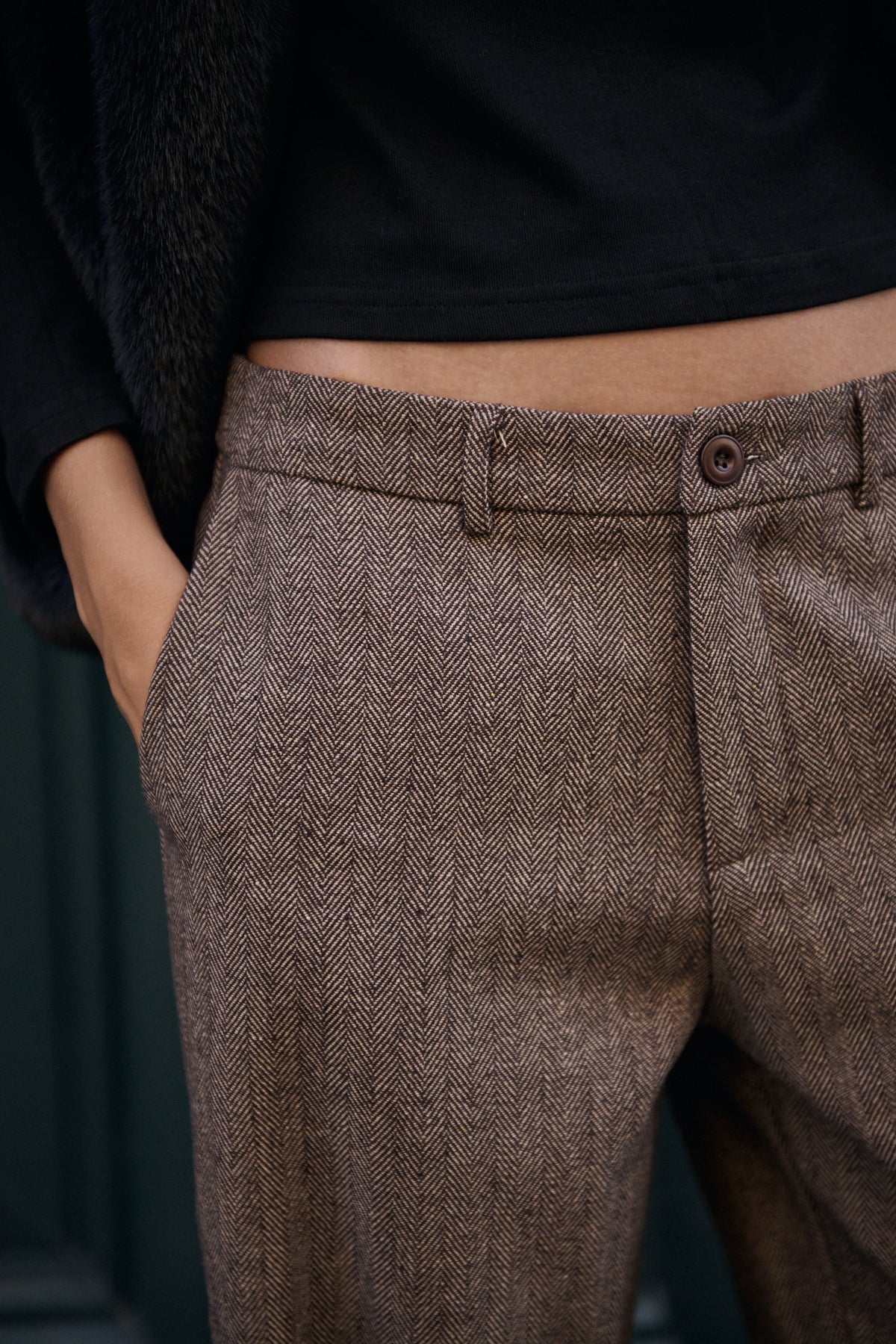 PANTALON CHEVRON B643