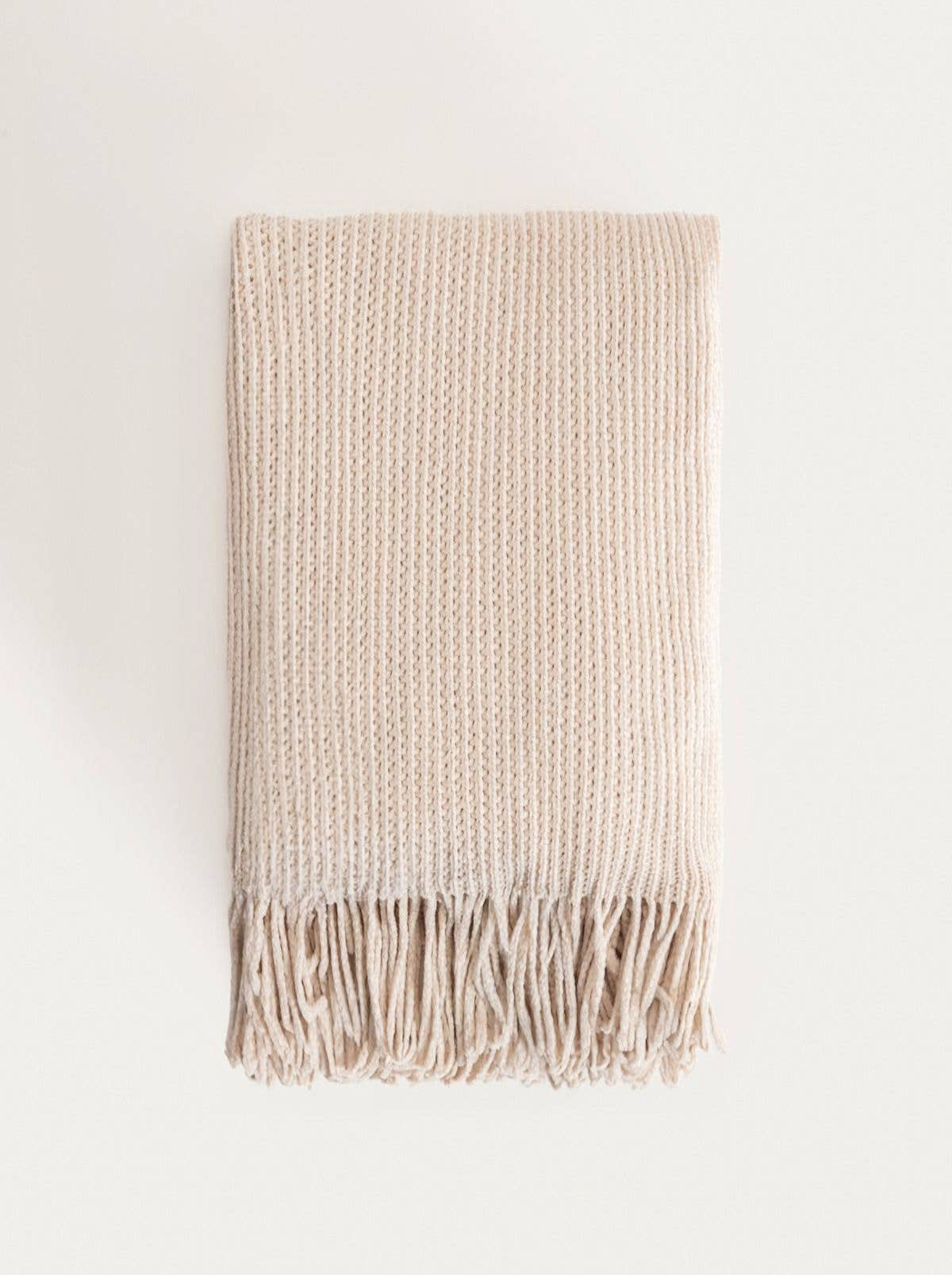 PLAID CHENILLE