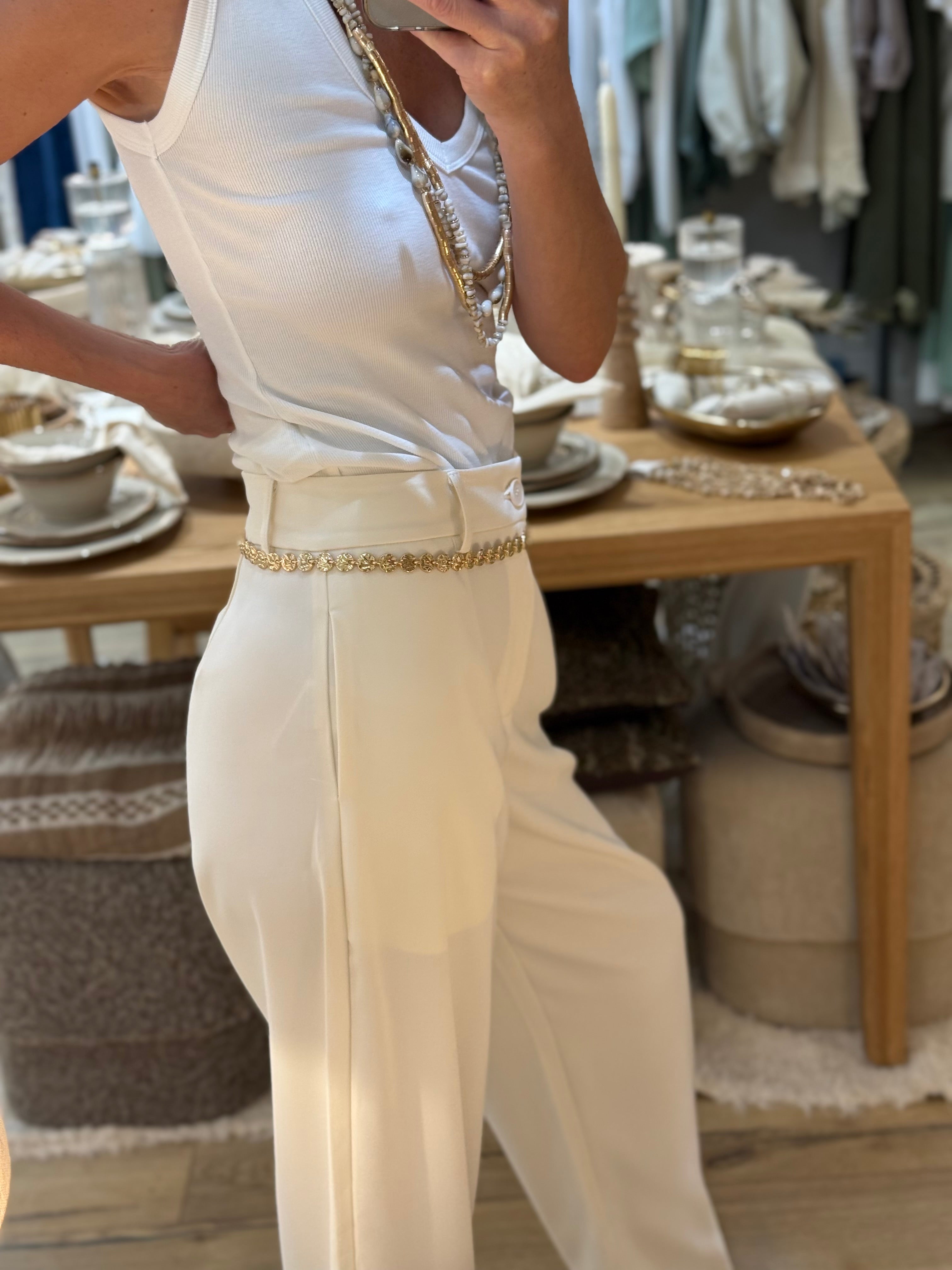 PANTALON BEIGE 8166