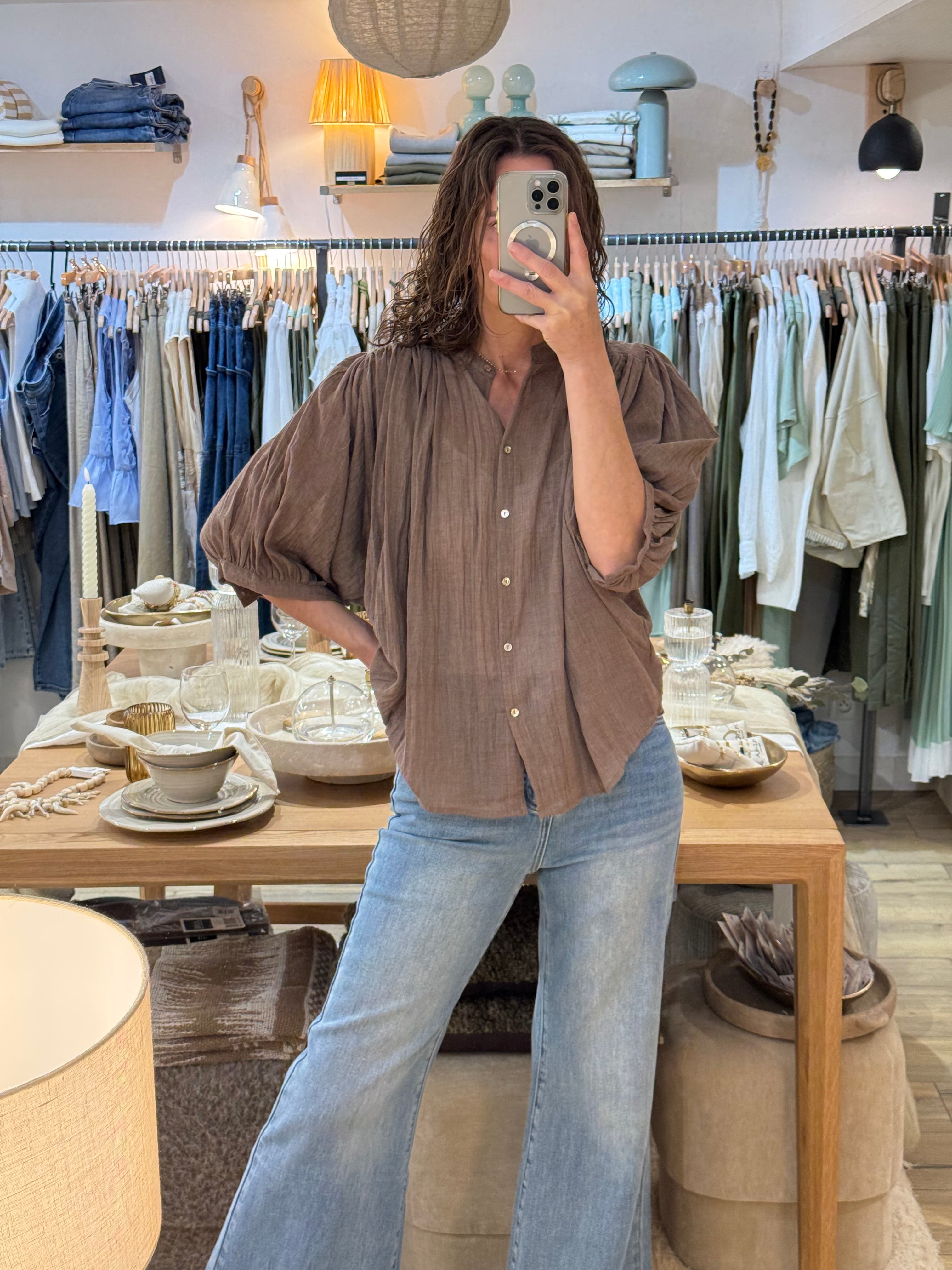 BLOUSE COTON KC807