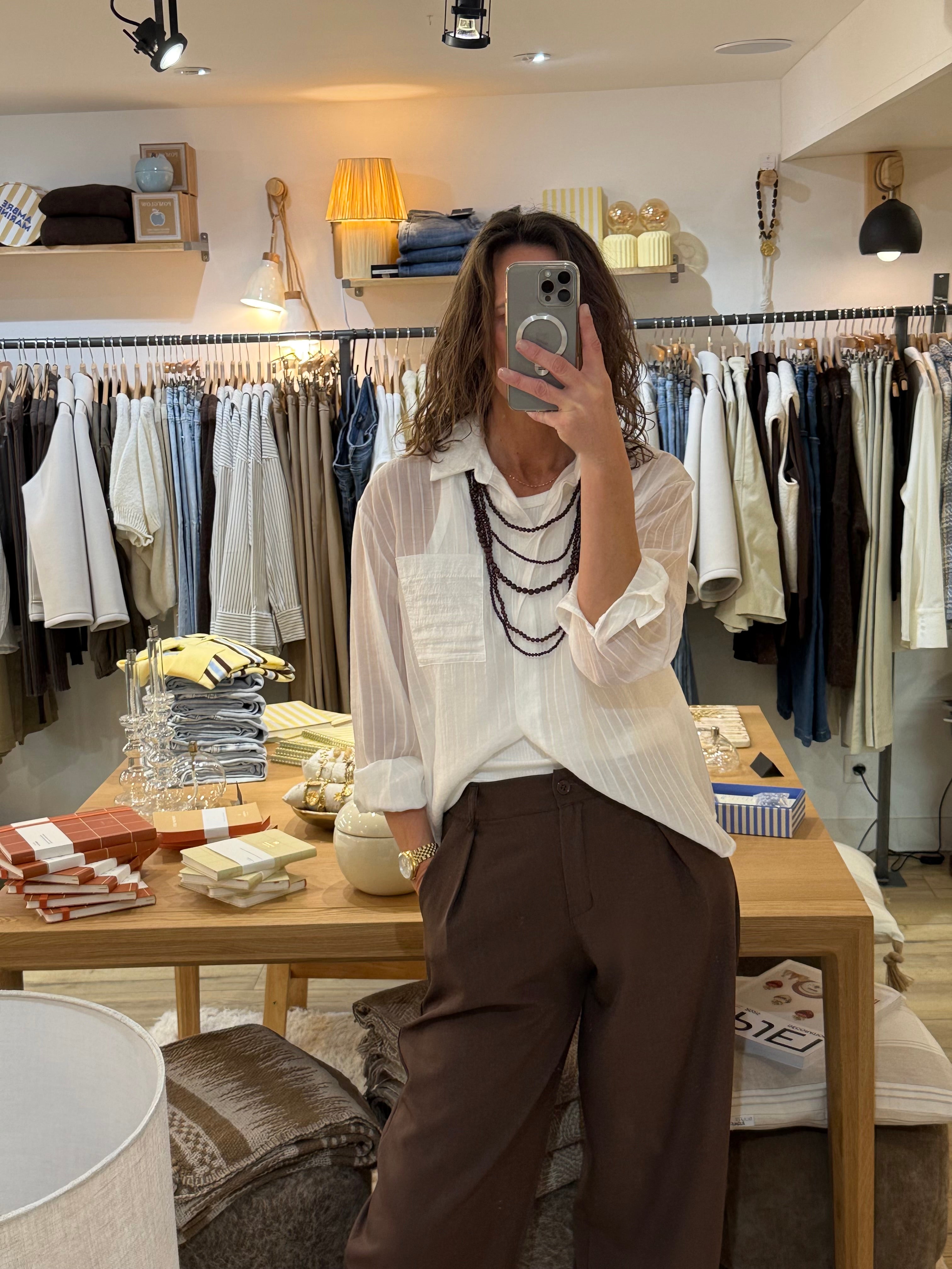 CHEMISE BLANCHE  TSS2989