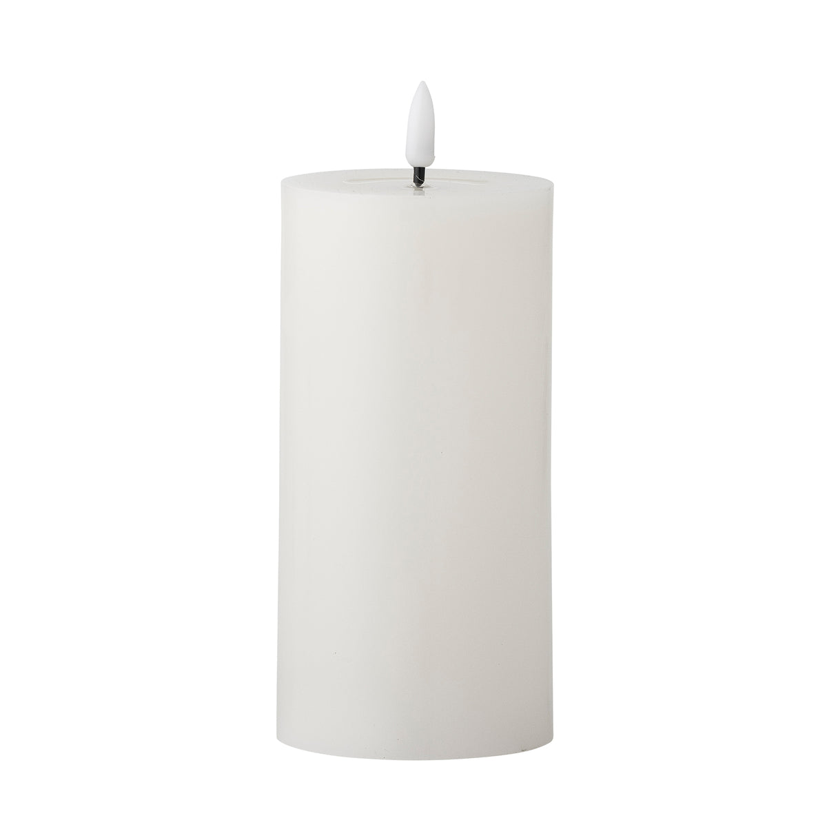 PONZA BOUGIE LED, BLANC