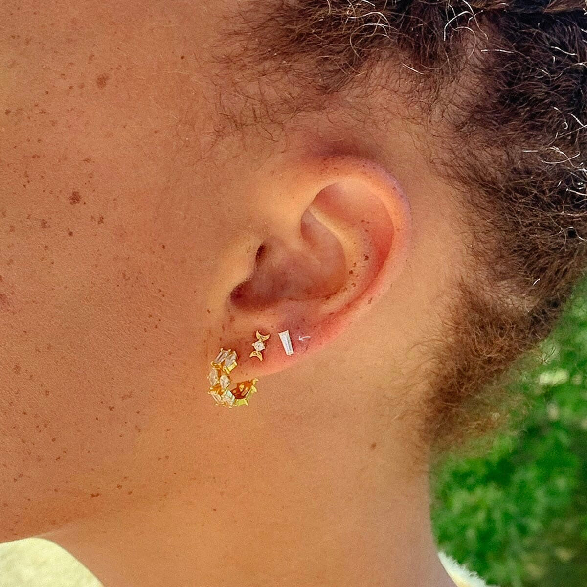 PIERCING TRAPÈZE X MARQUISE TITANE