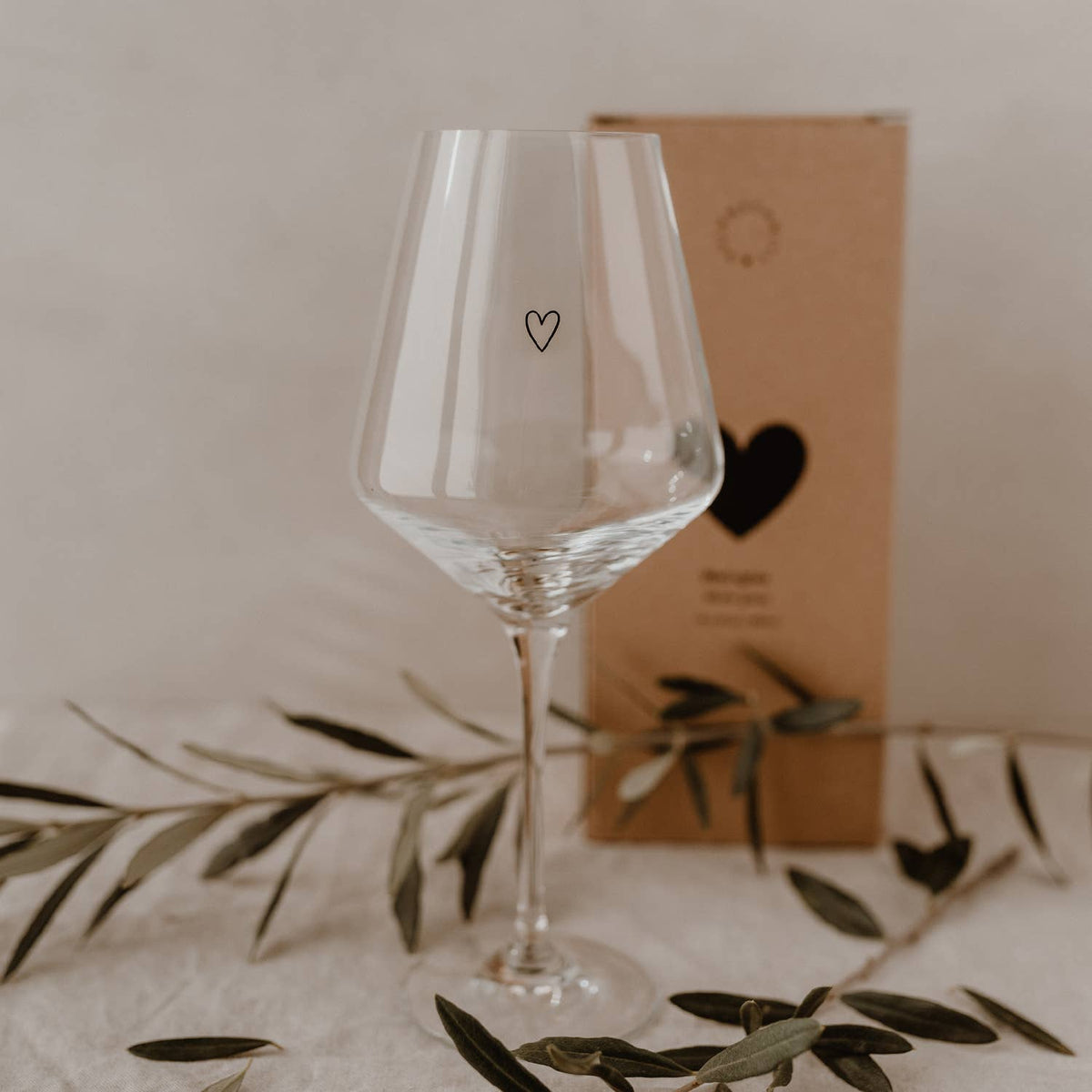 VERRE À VIN CŒUR