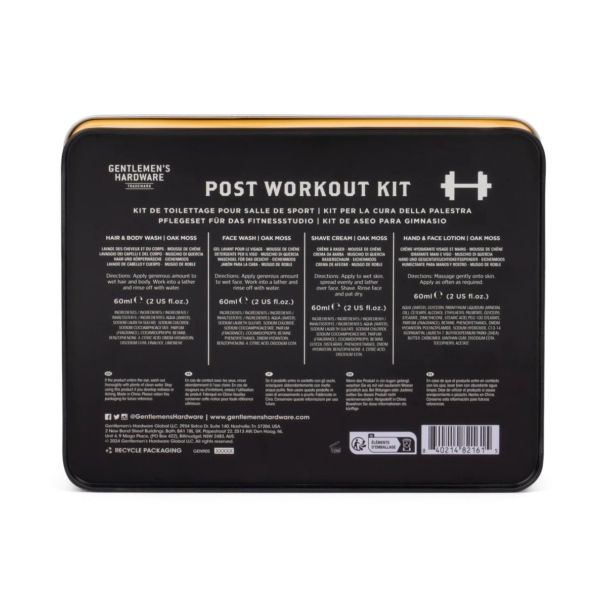 KIT SKINCARE GYM