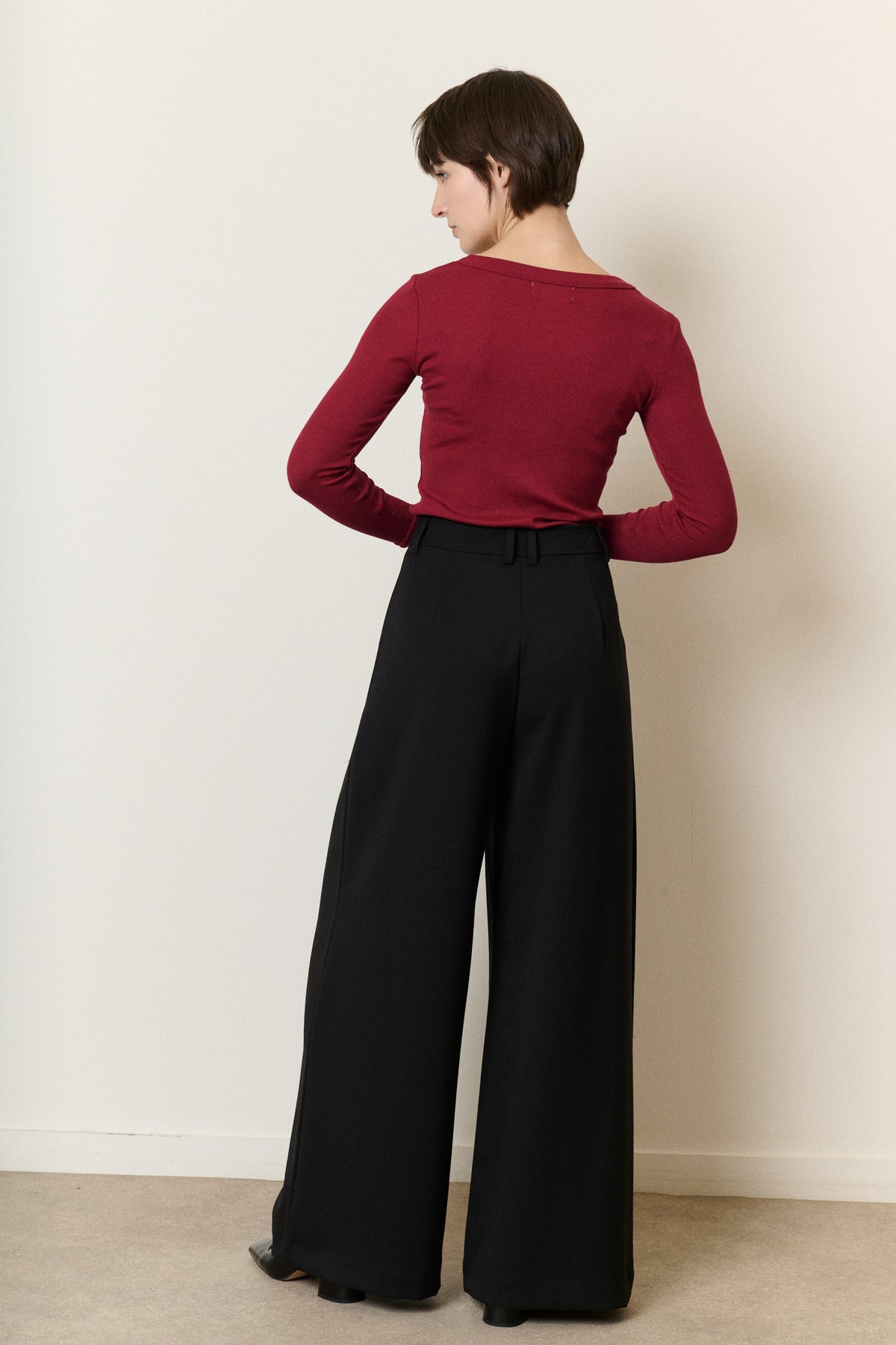PANTALON À PINCES 26117