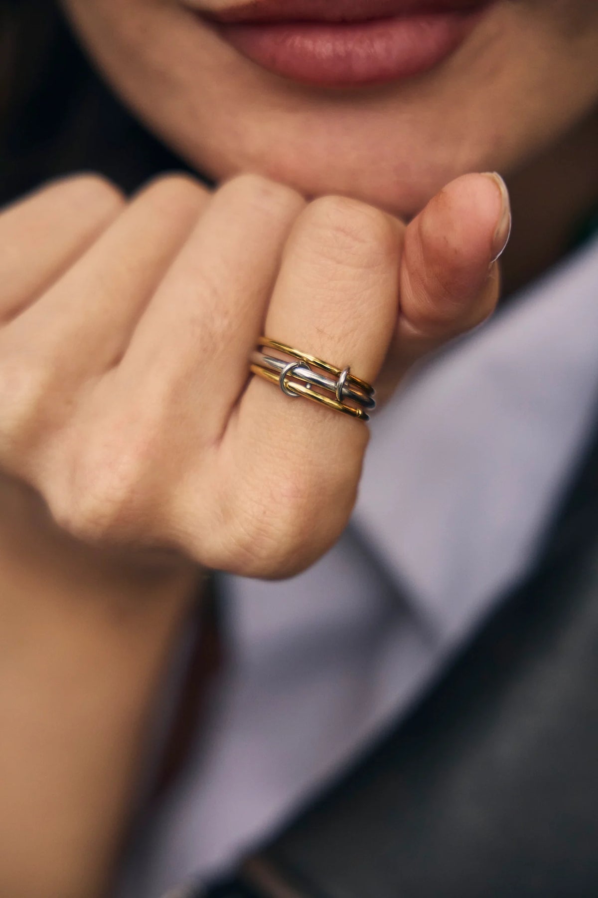 BAGUE TRIPLE RANGS