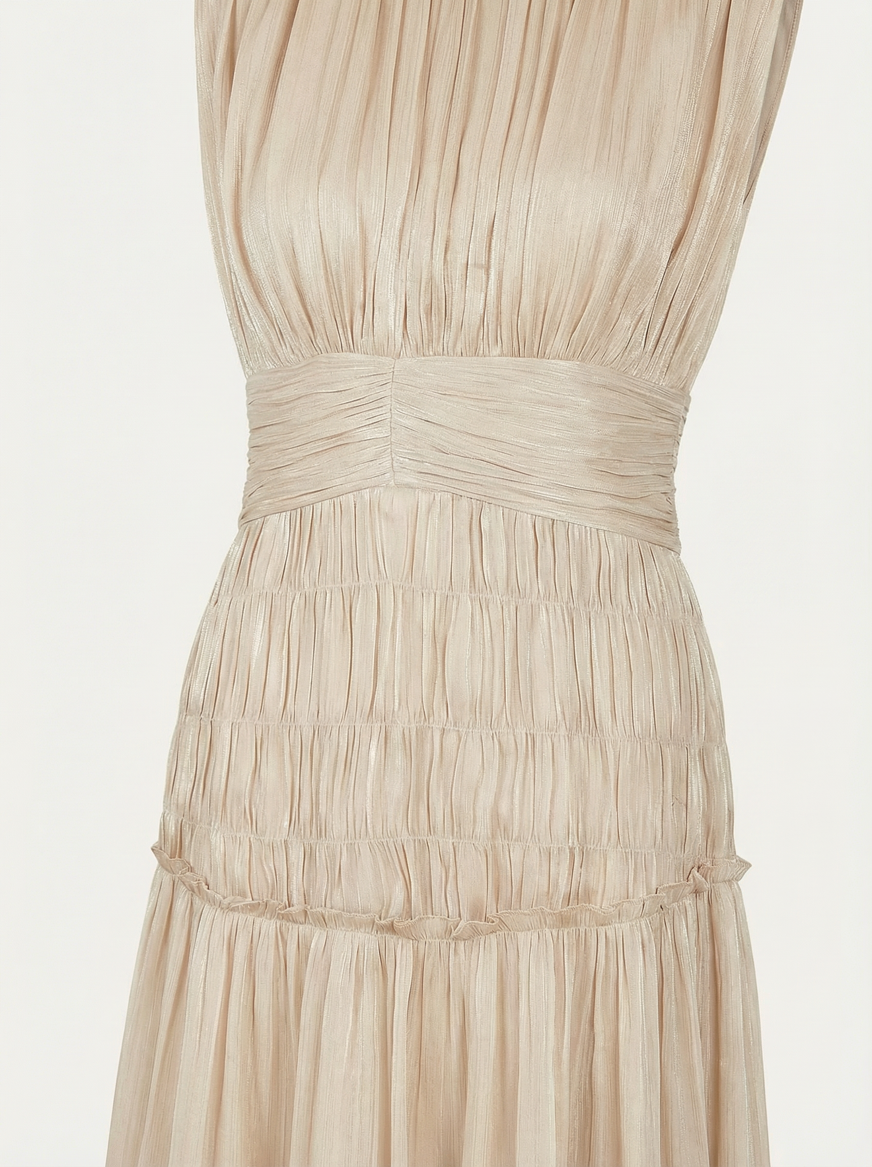 ROBE LONGUE Z0031 IVOIRE