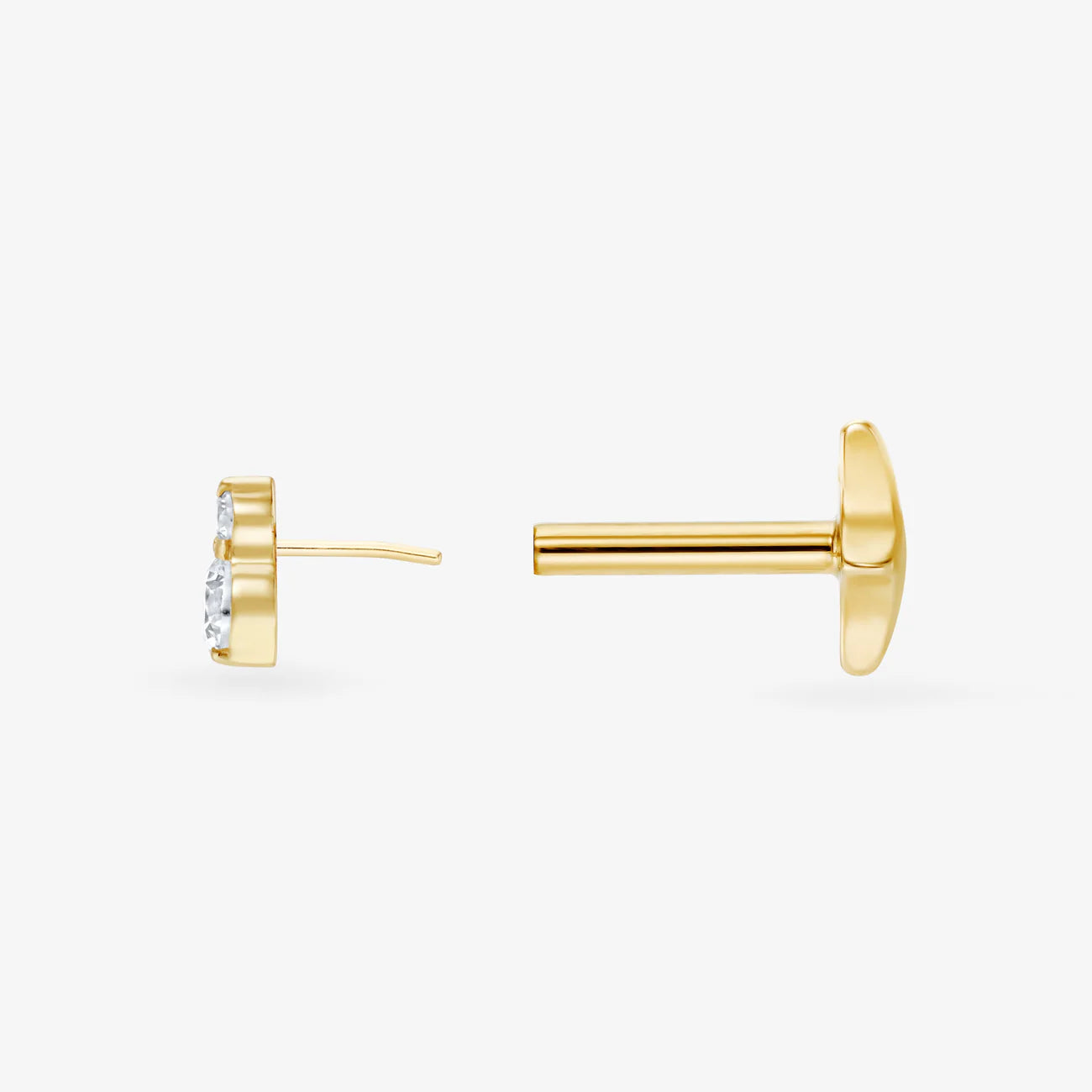 PIERCING FLOCON TITANE