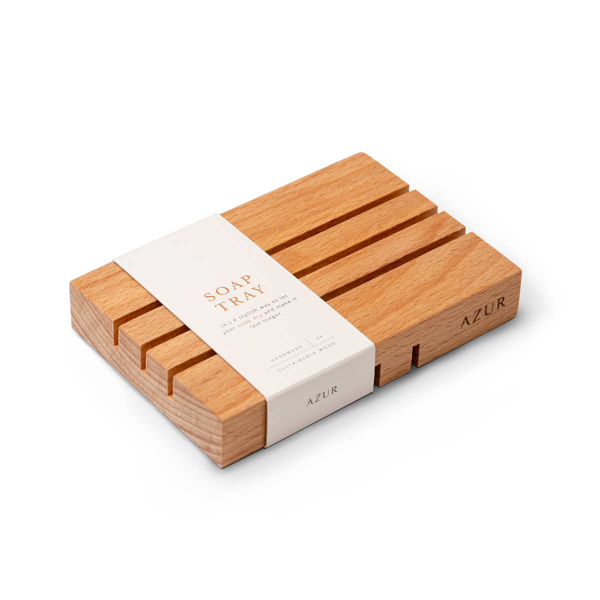 PORTE SAVON EN BOIS