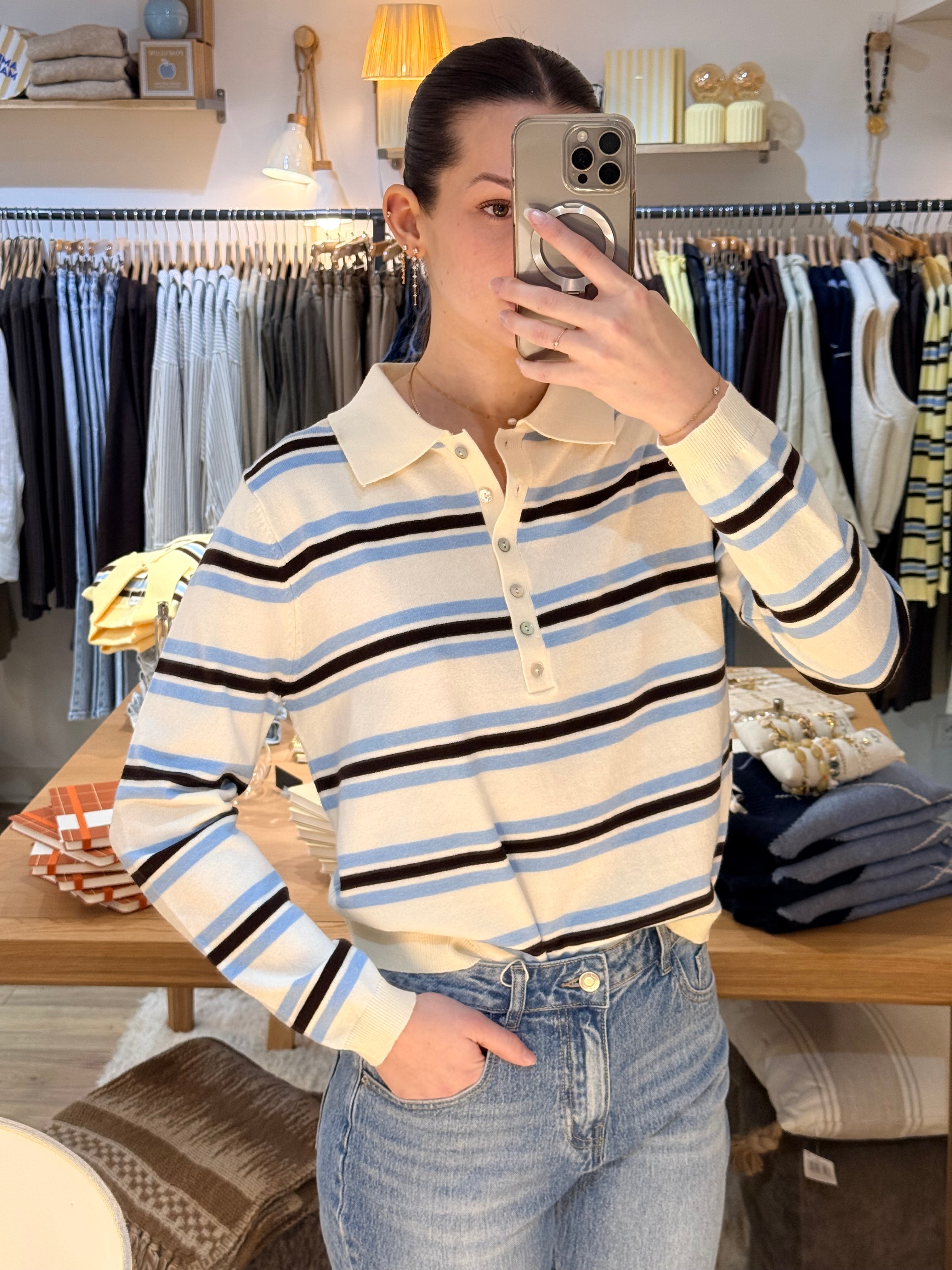 PULL A RAYURES CIEL SK28780