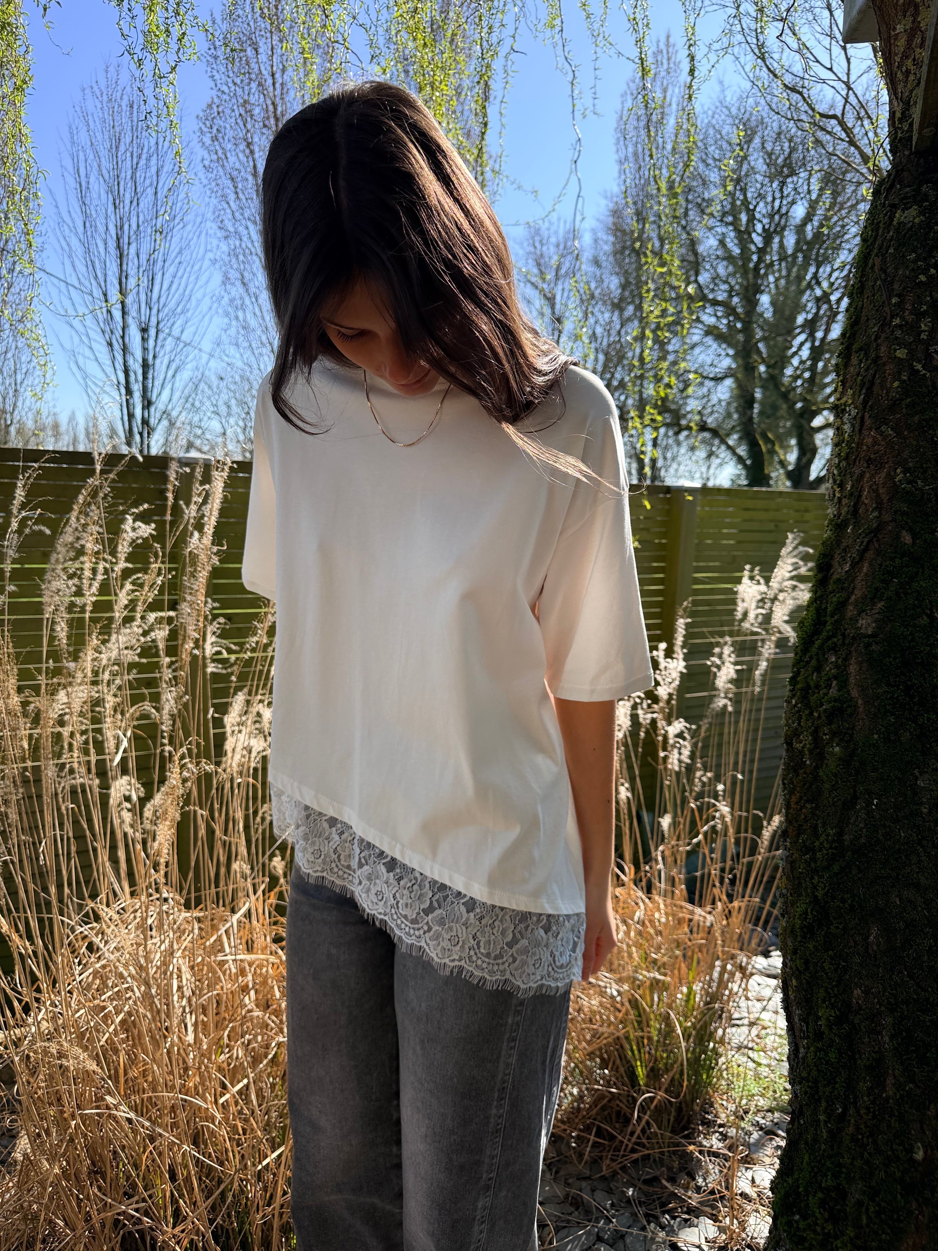 TEE SHIRT JOY BLANC