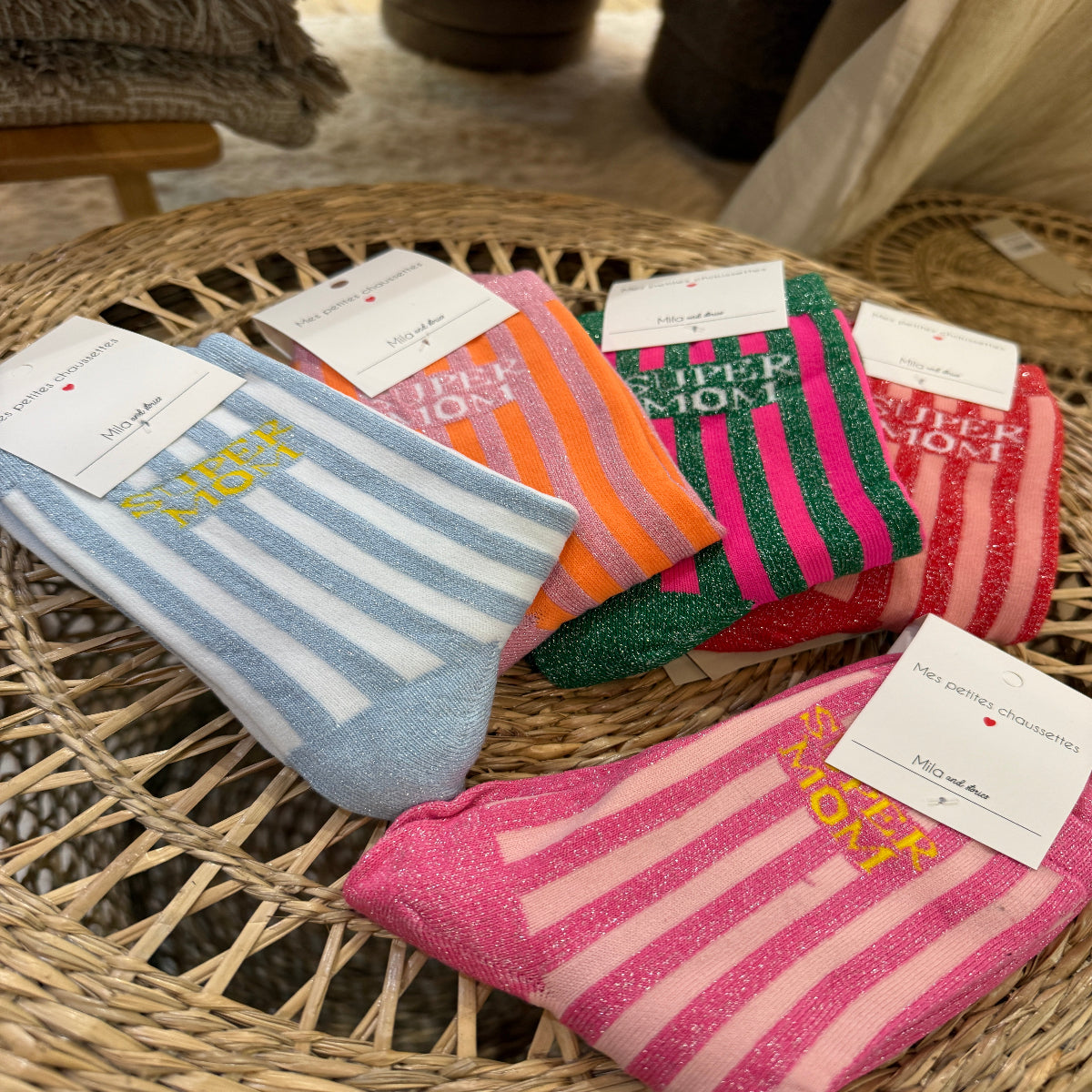 CHAUSSETTE SUPER MOM