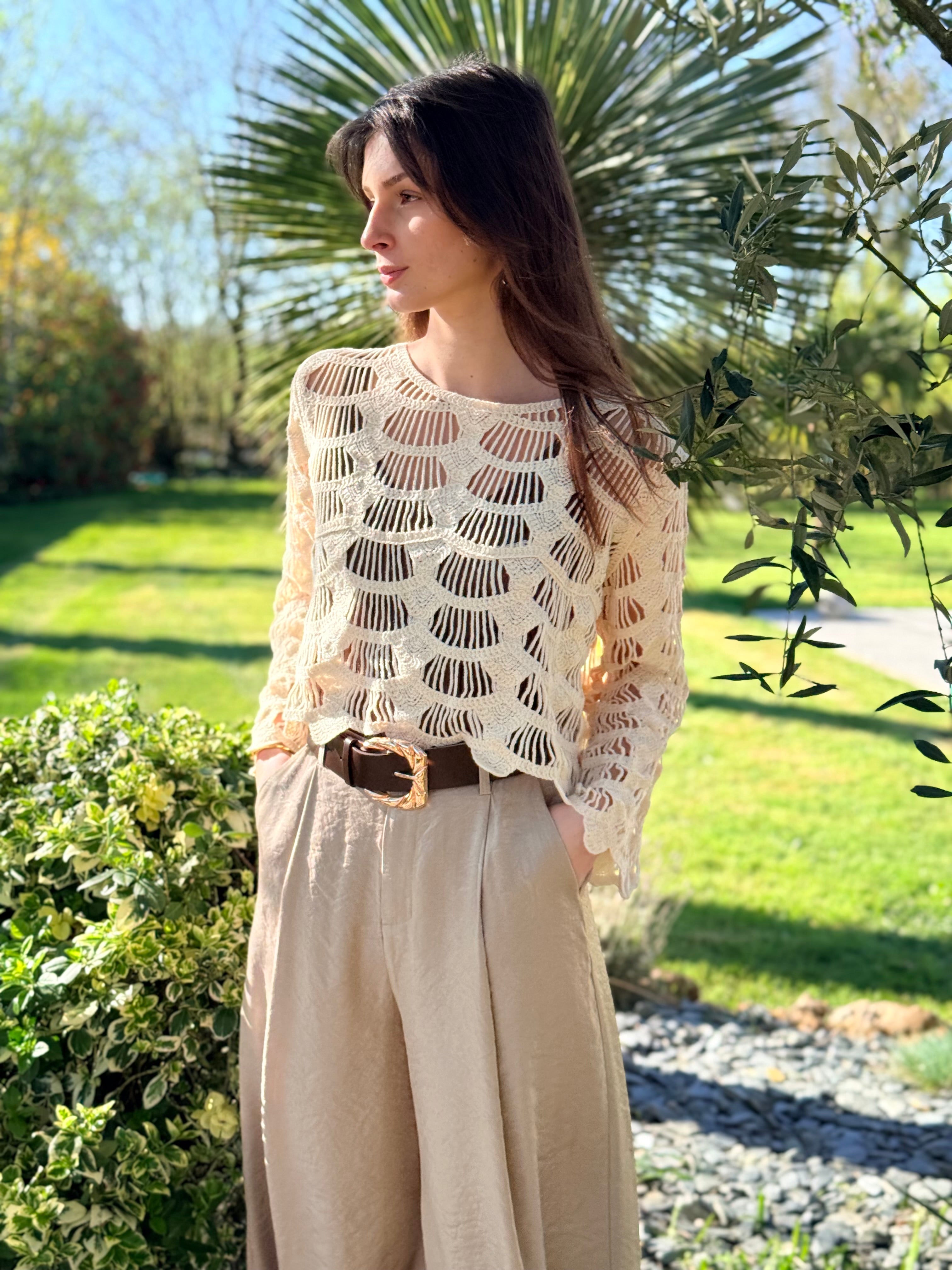 TOP CROCHET TU