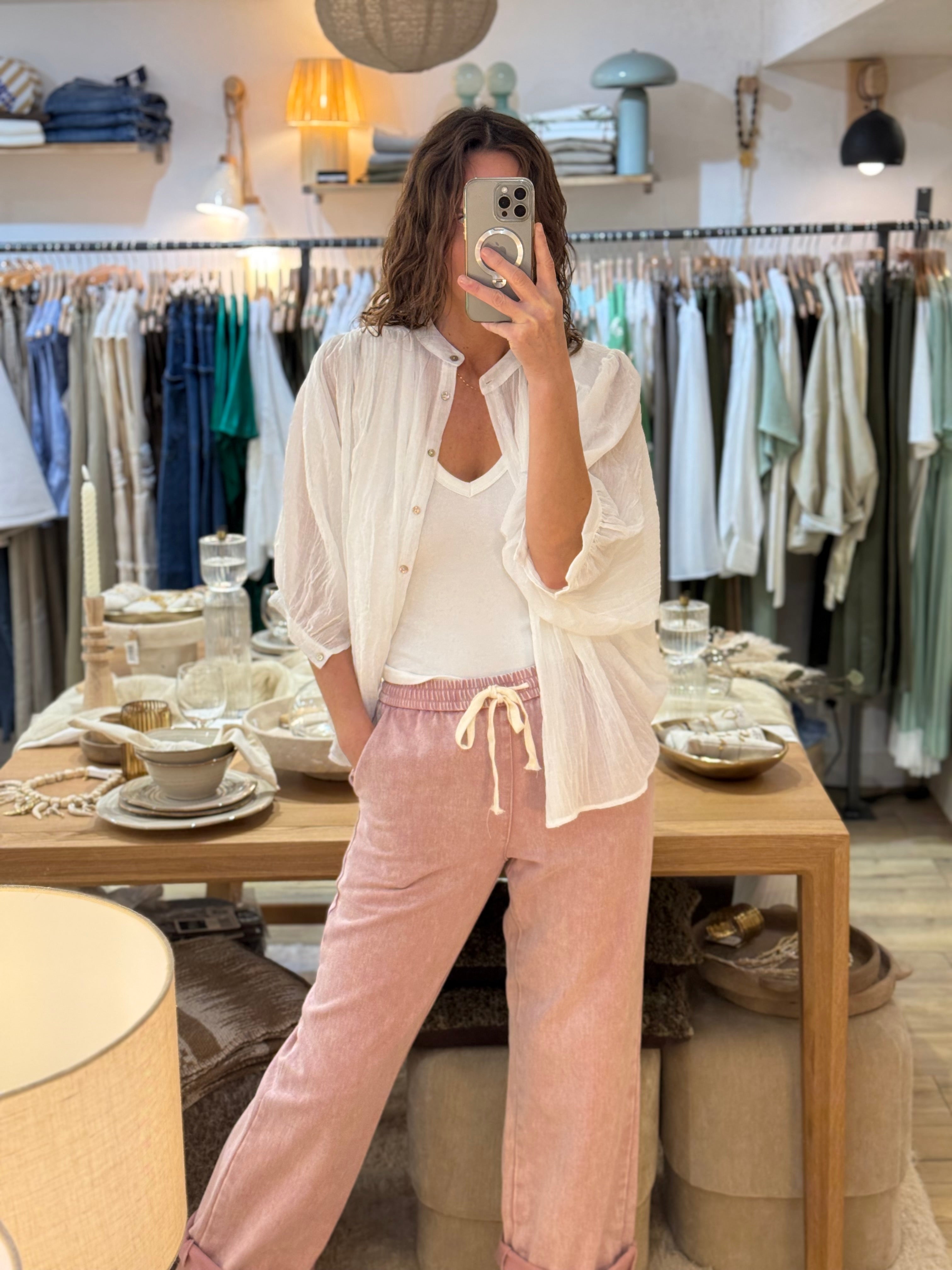 PANTALON ROSE MISY