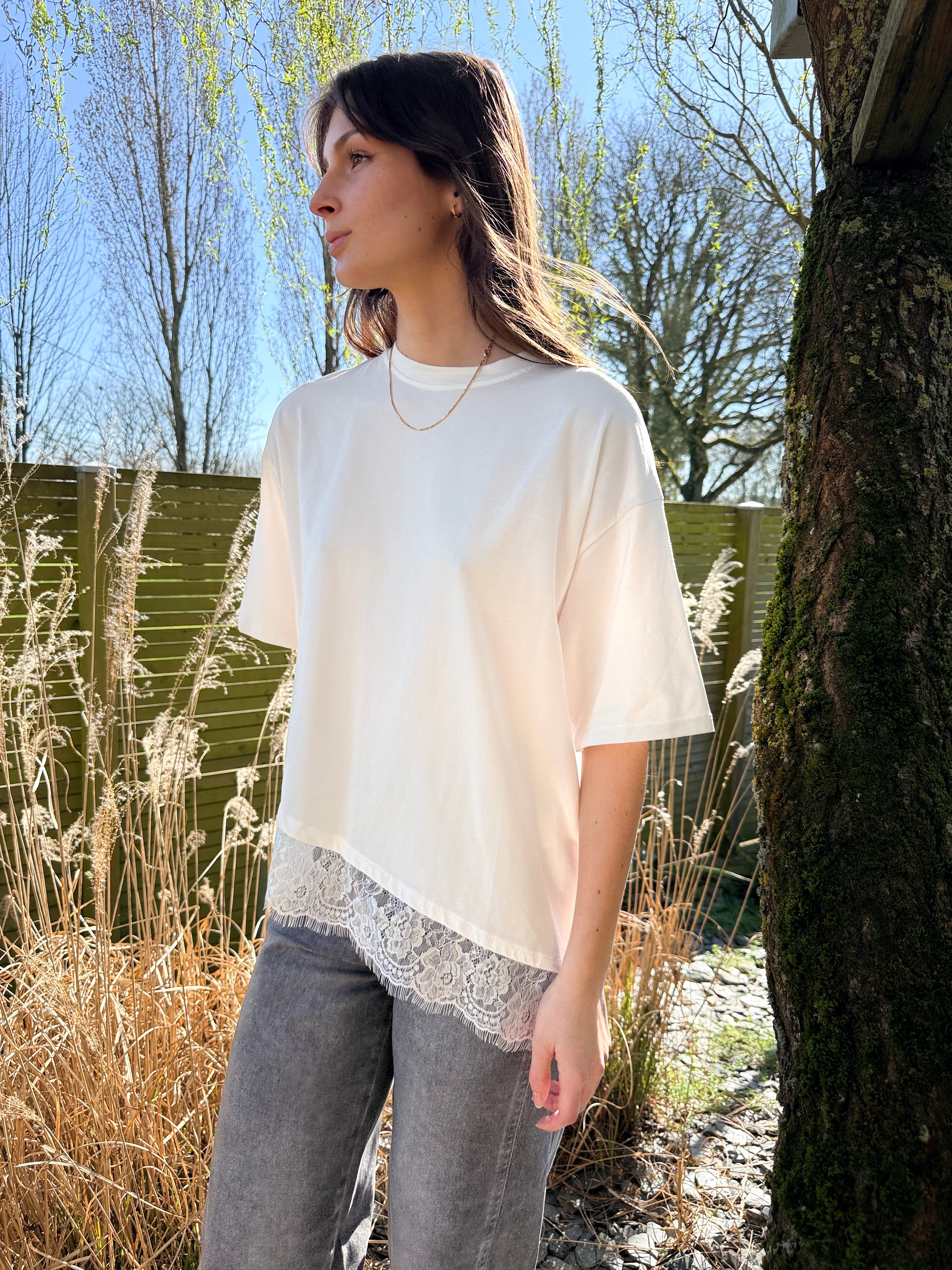 TEE SHIRT JOY BLANC