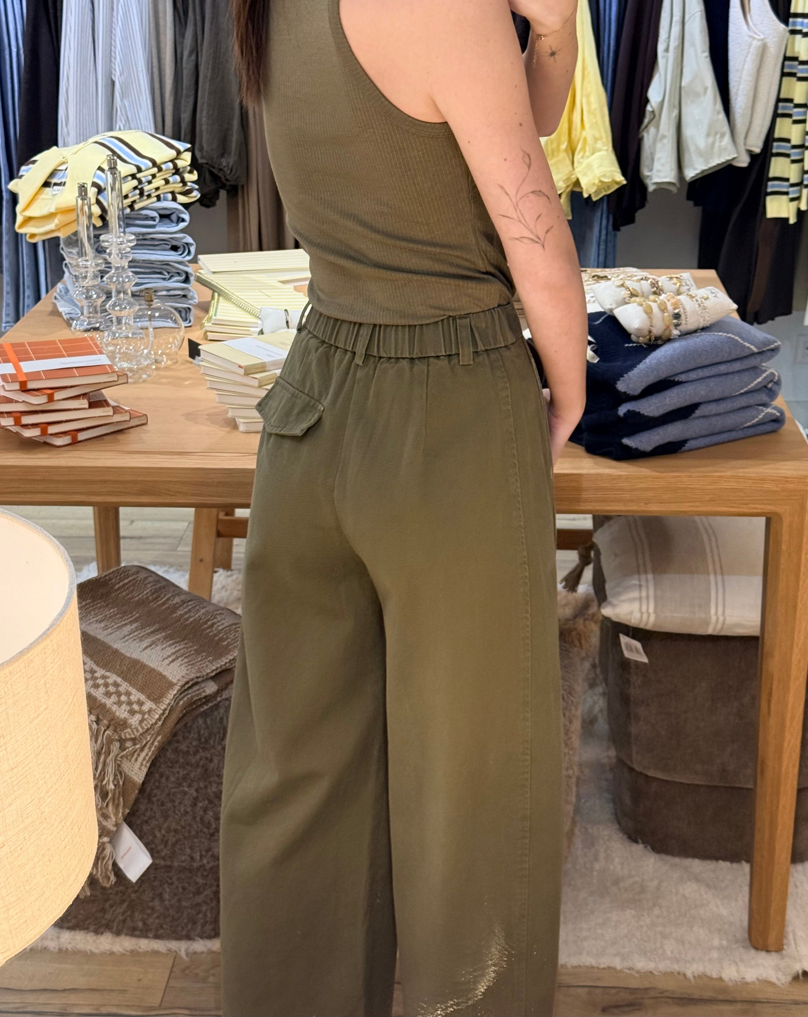 PANTALON BALLON KAKI 7013