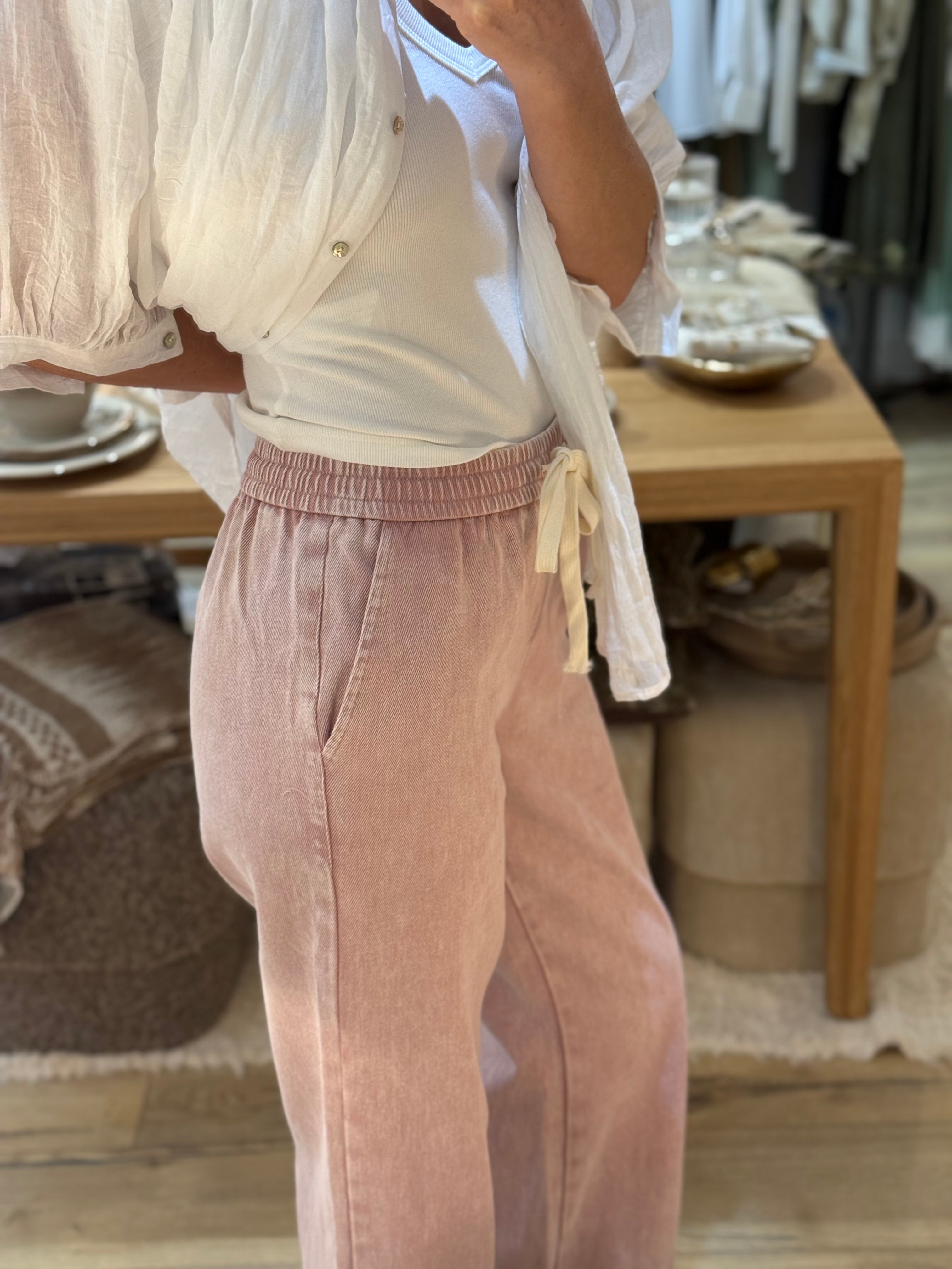 PANTALON ROSE MISY