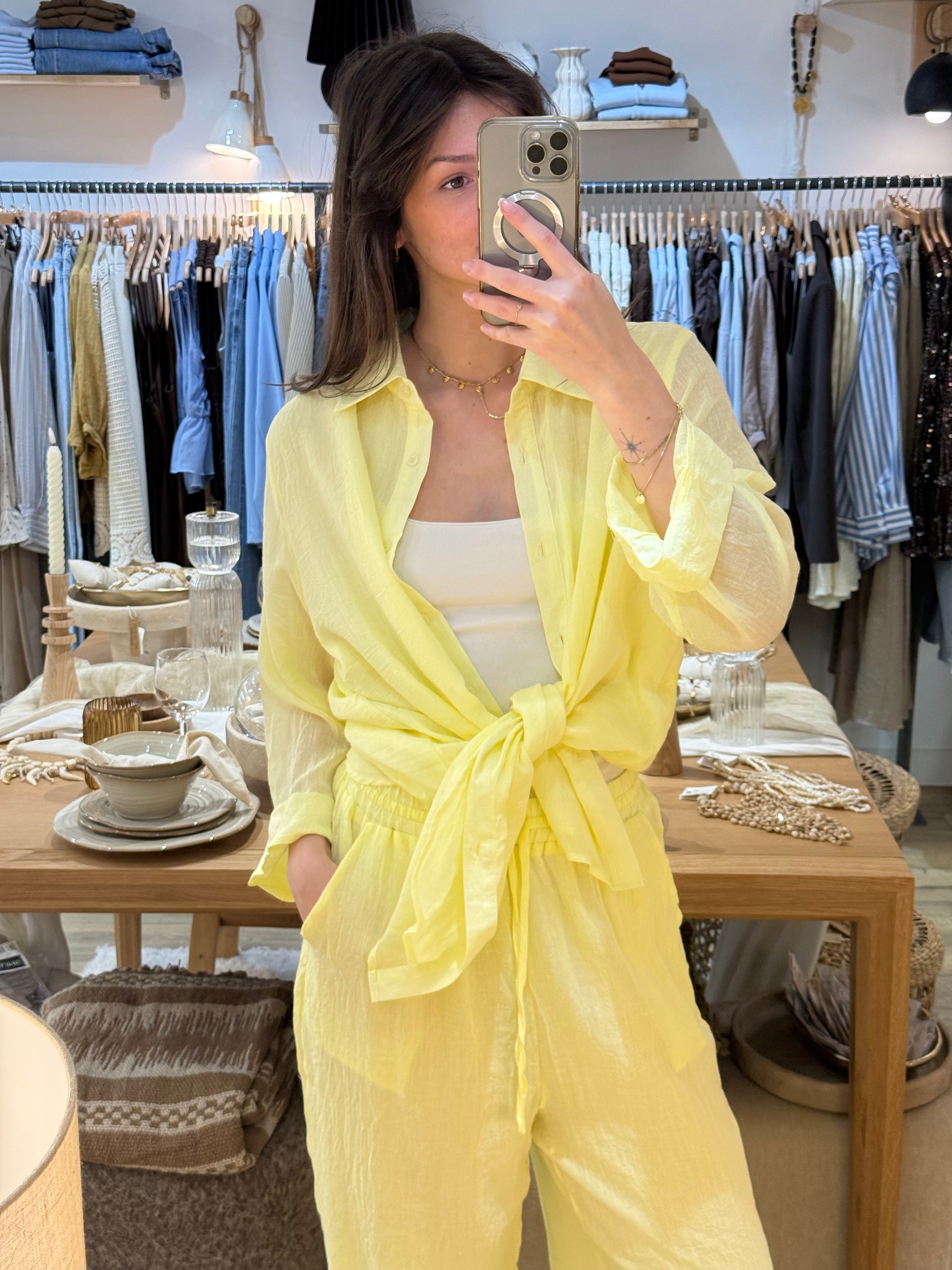 CHEMISE JZ018 J