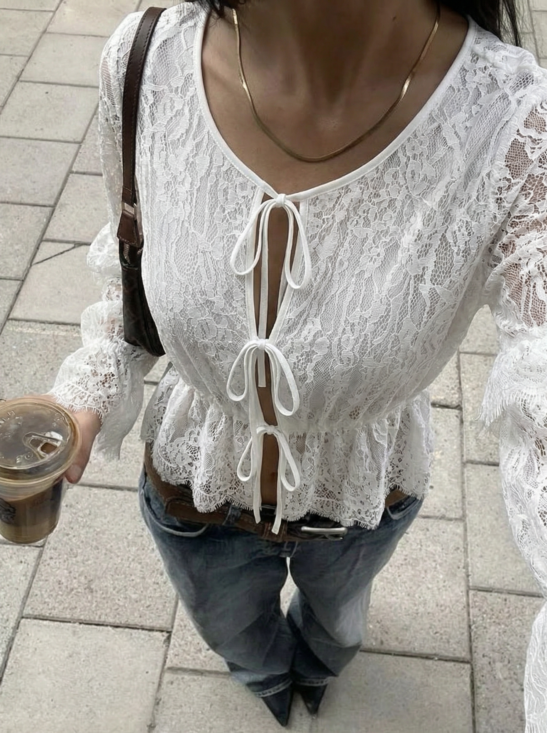 TOP DENTELLE M7665