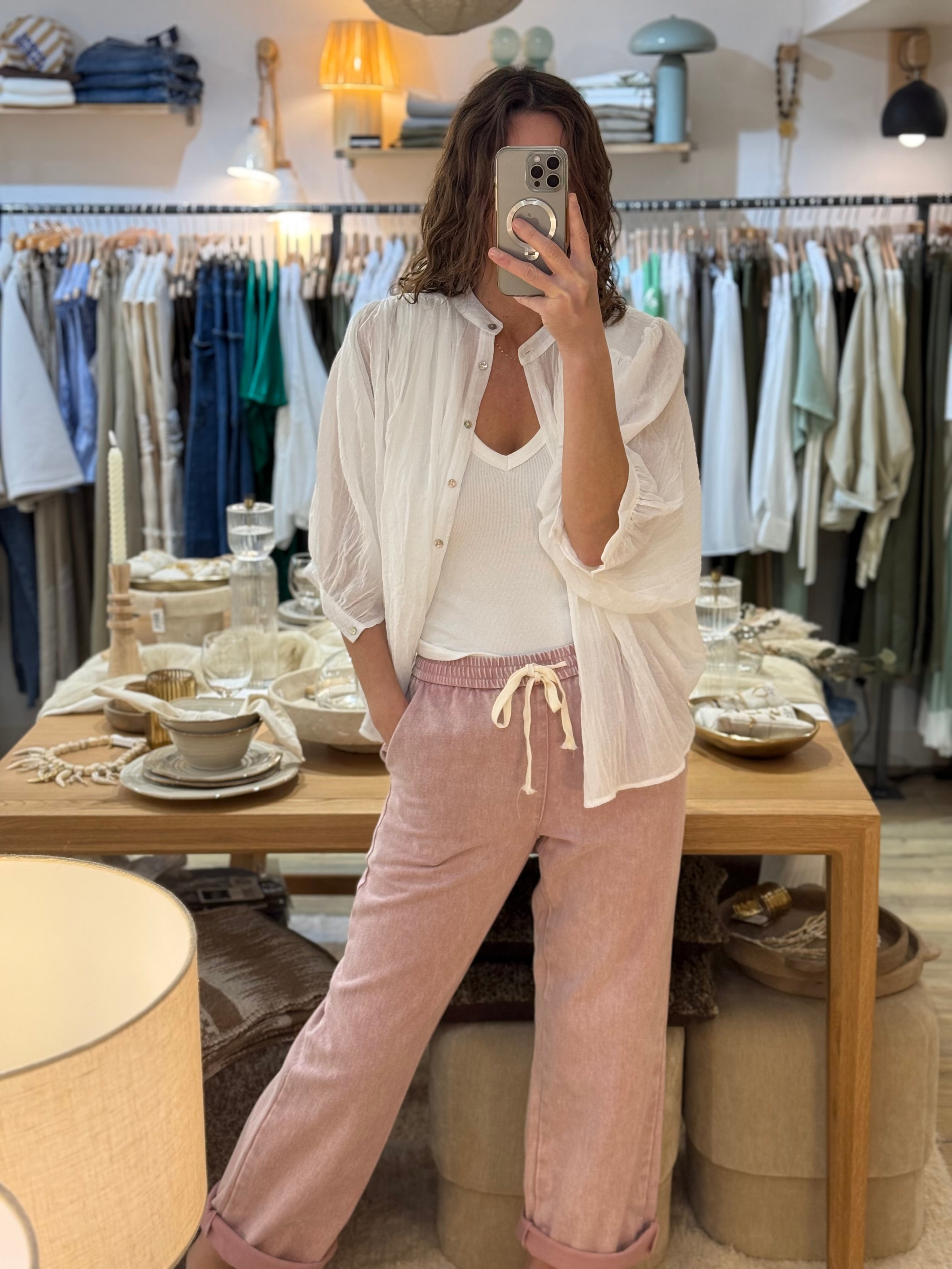 PANTALON ROSE MISY