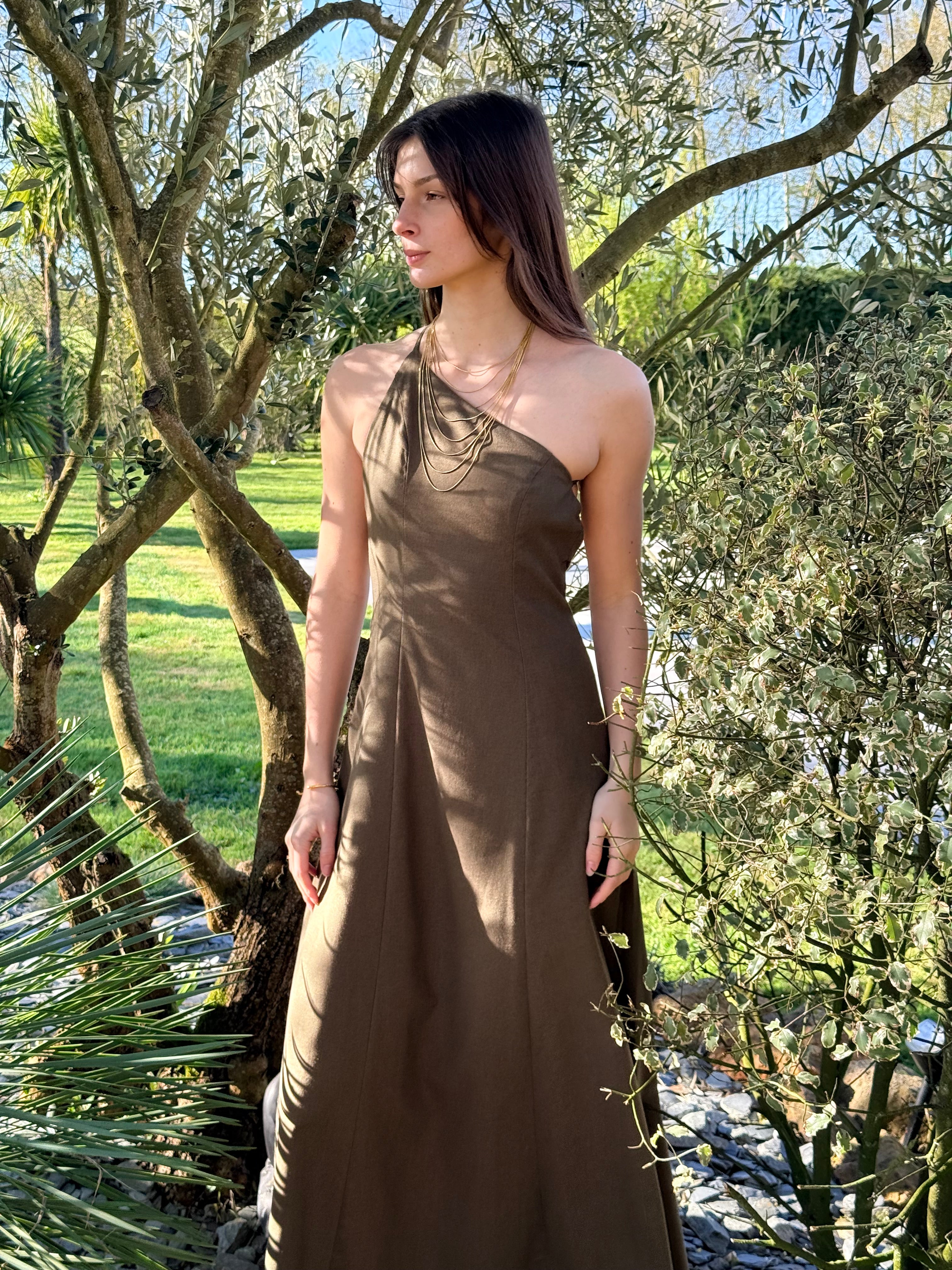 ROBE KAKI MARIE