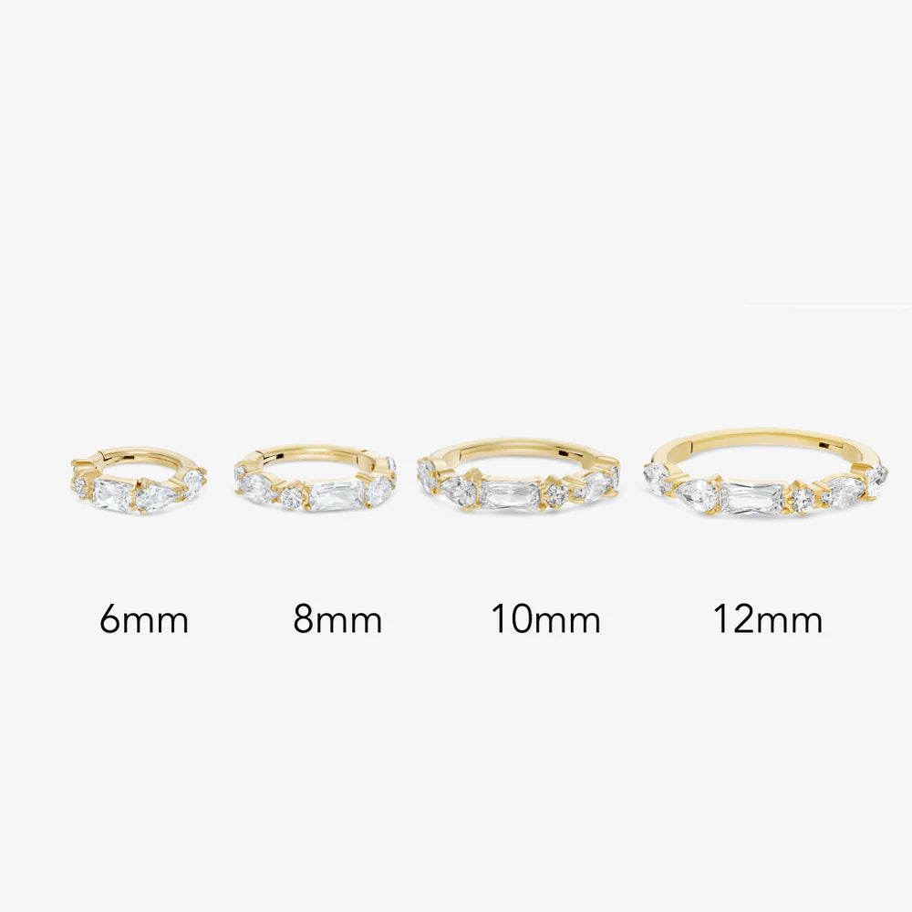PIERCING CASINO TITANE 8MM