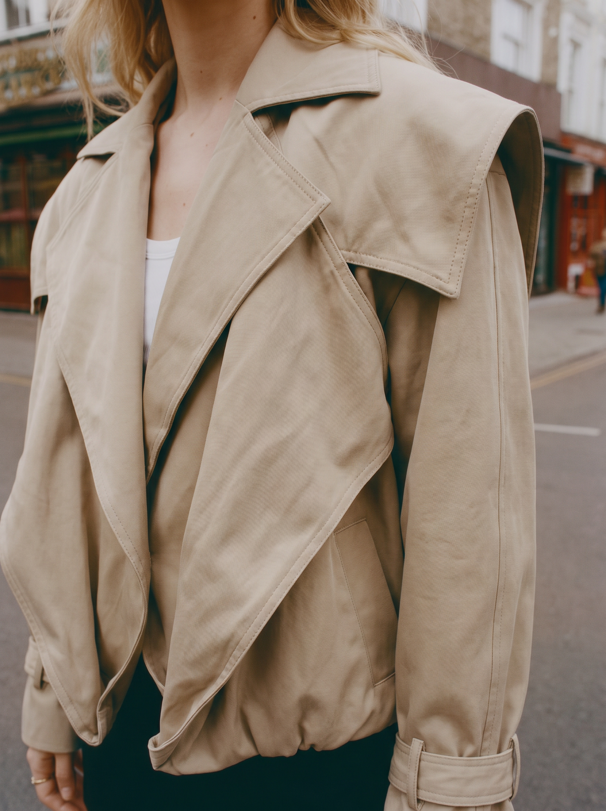 VESTE BEIGE GA001