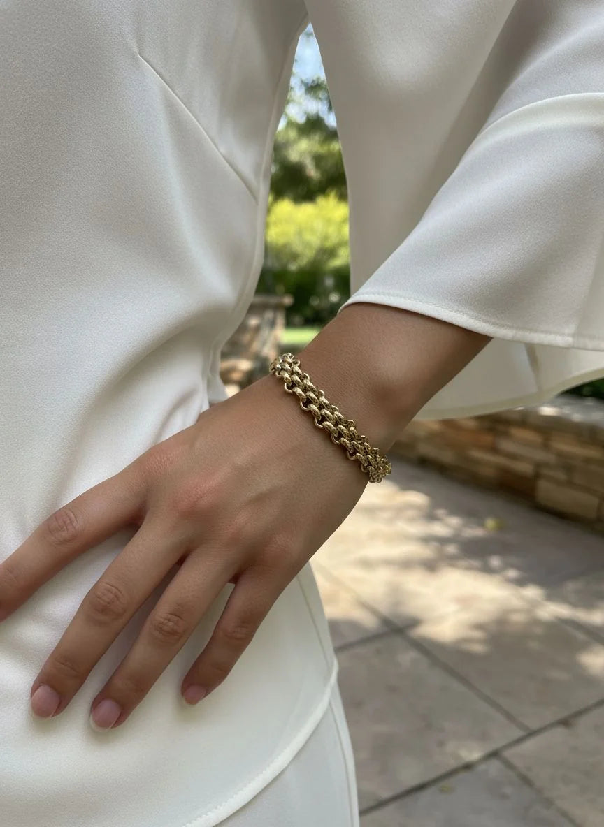 BRACELET GROSSE MAILLE