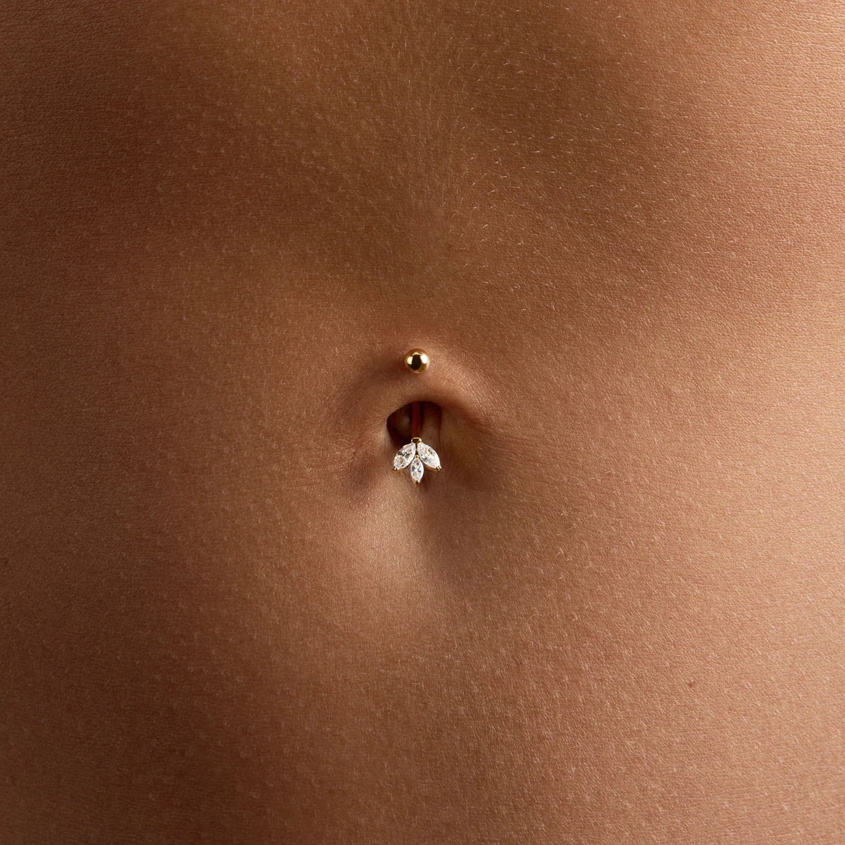 PIERCING NOMBRIL FAUVE