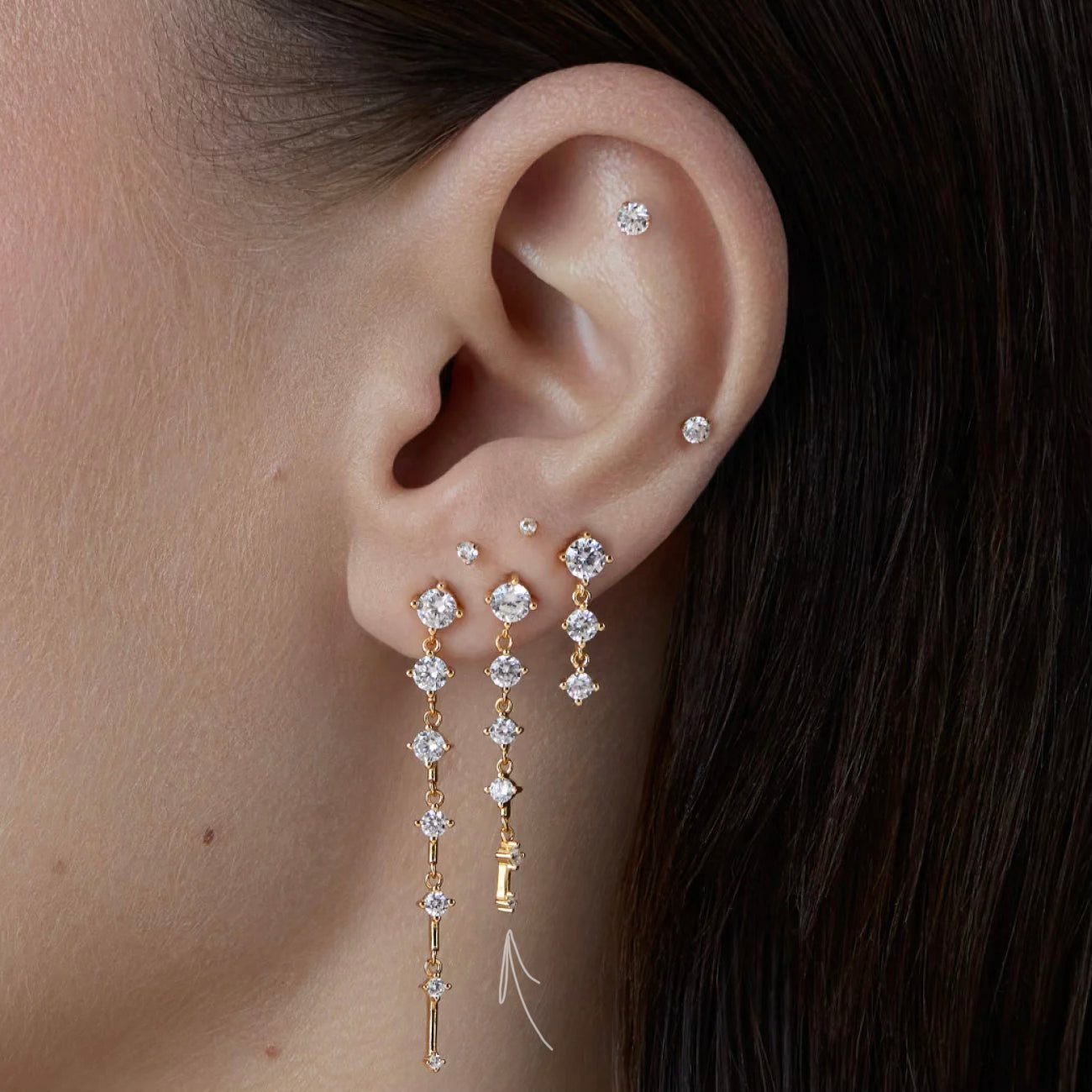 BOUCLE D’OREILLE AVALANCHE