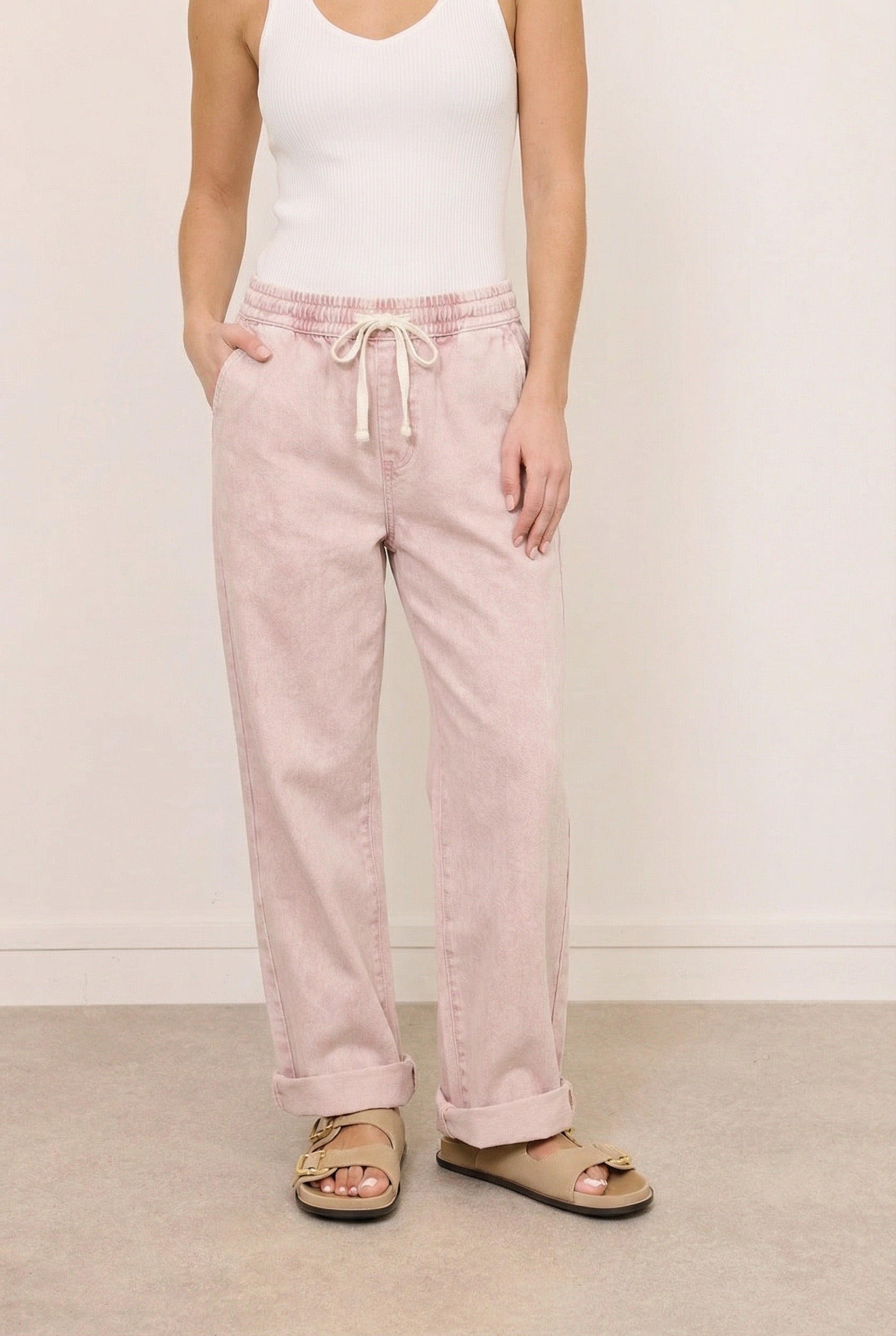PANTALON ROSE MISY