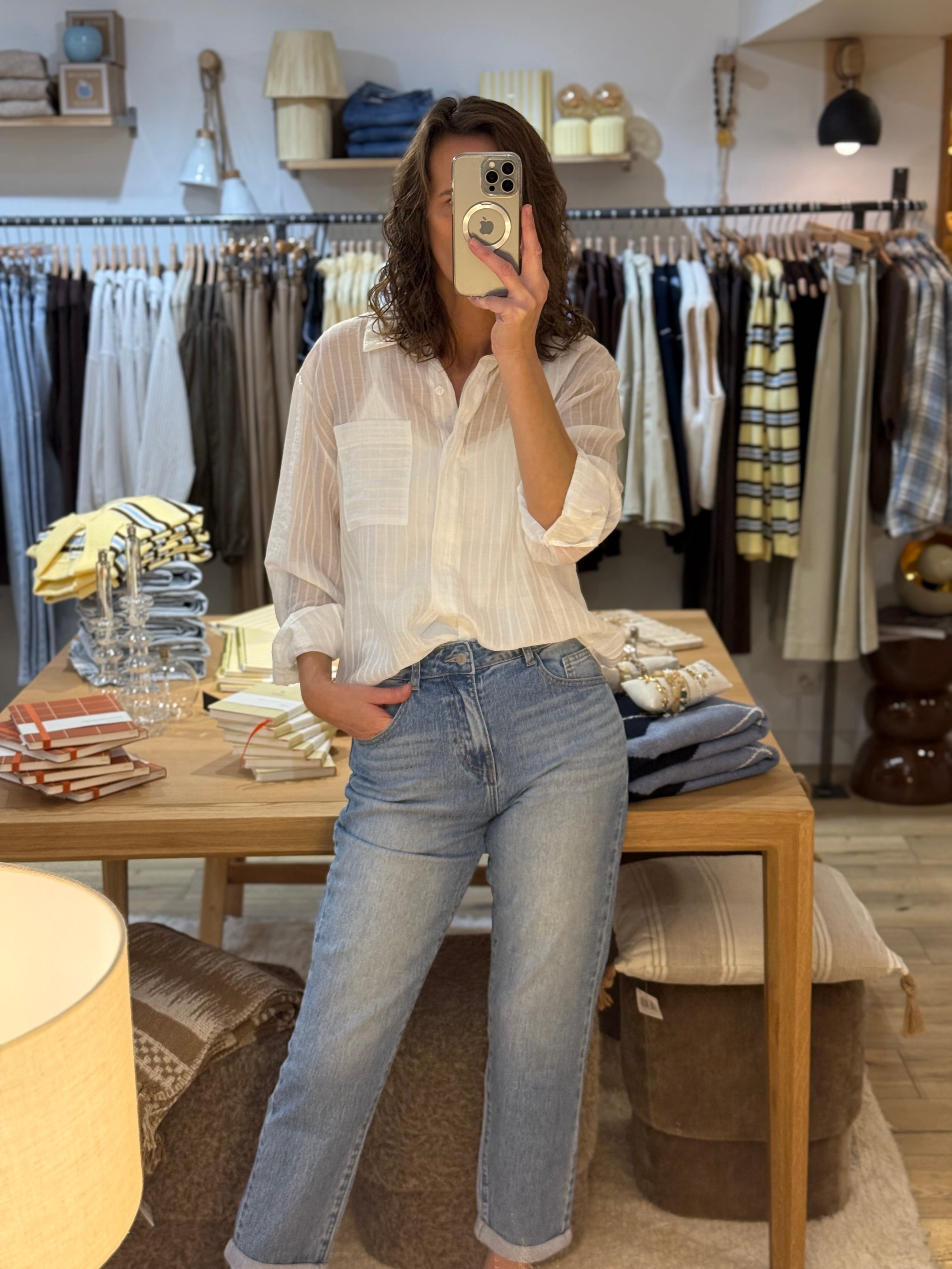 CHEMISE BLANCHE TSS2989