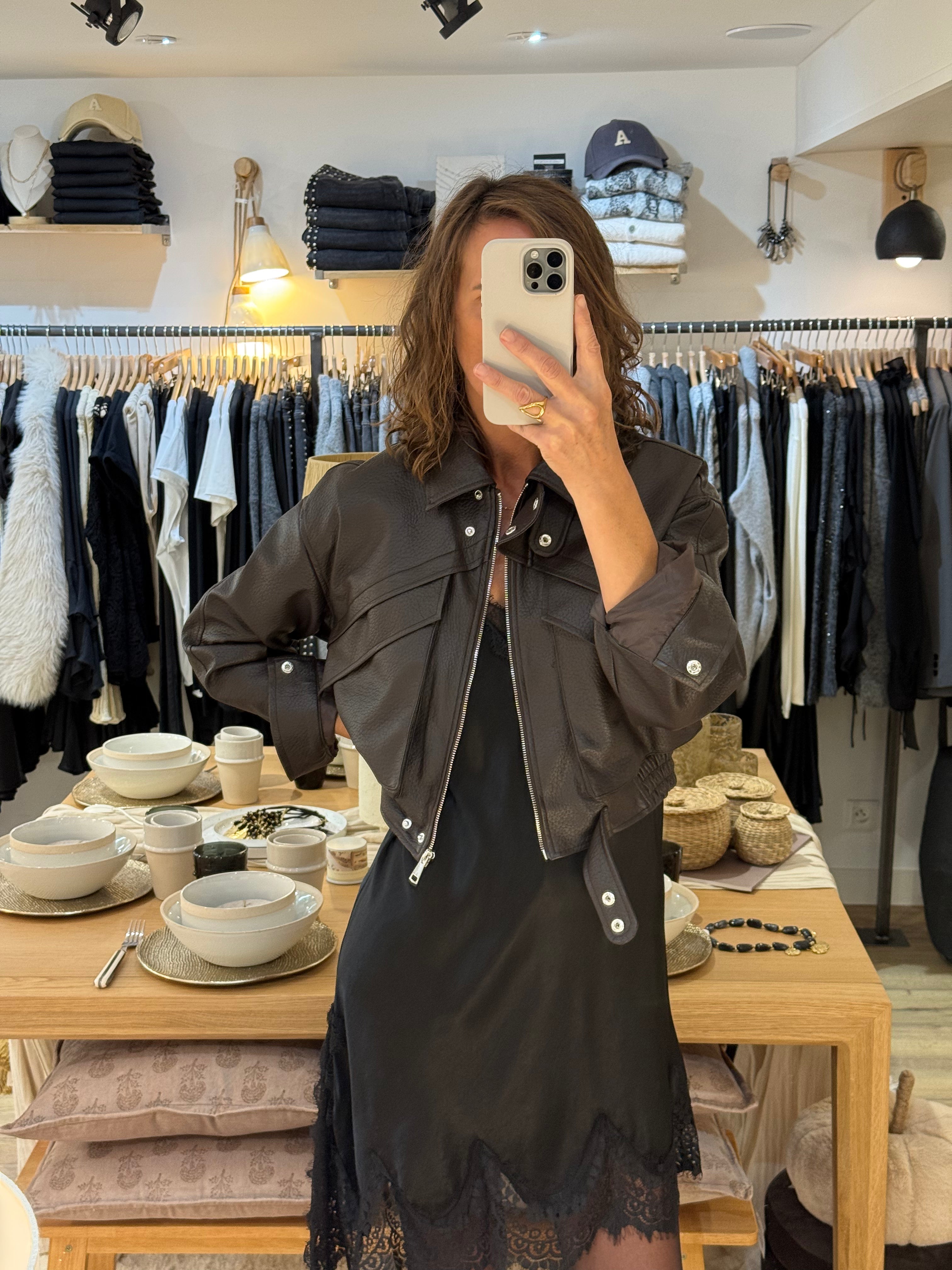 VESTE BERENICE CHOCO