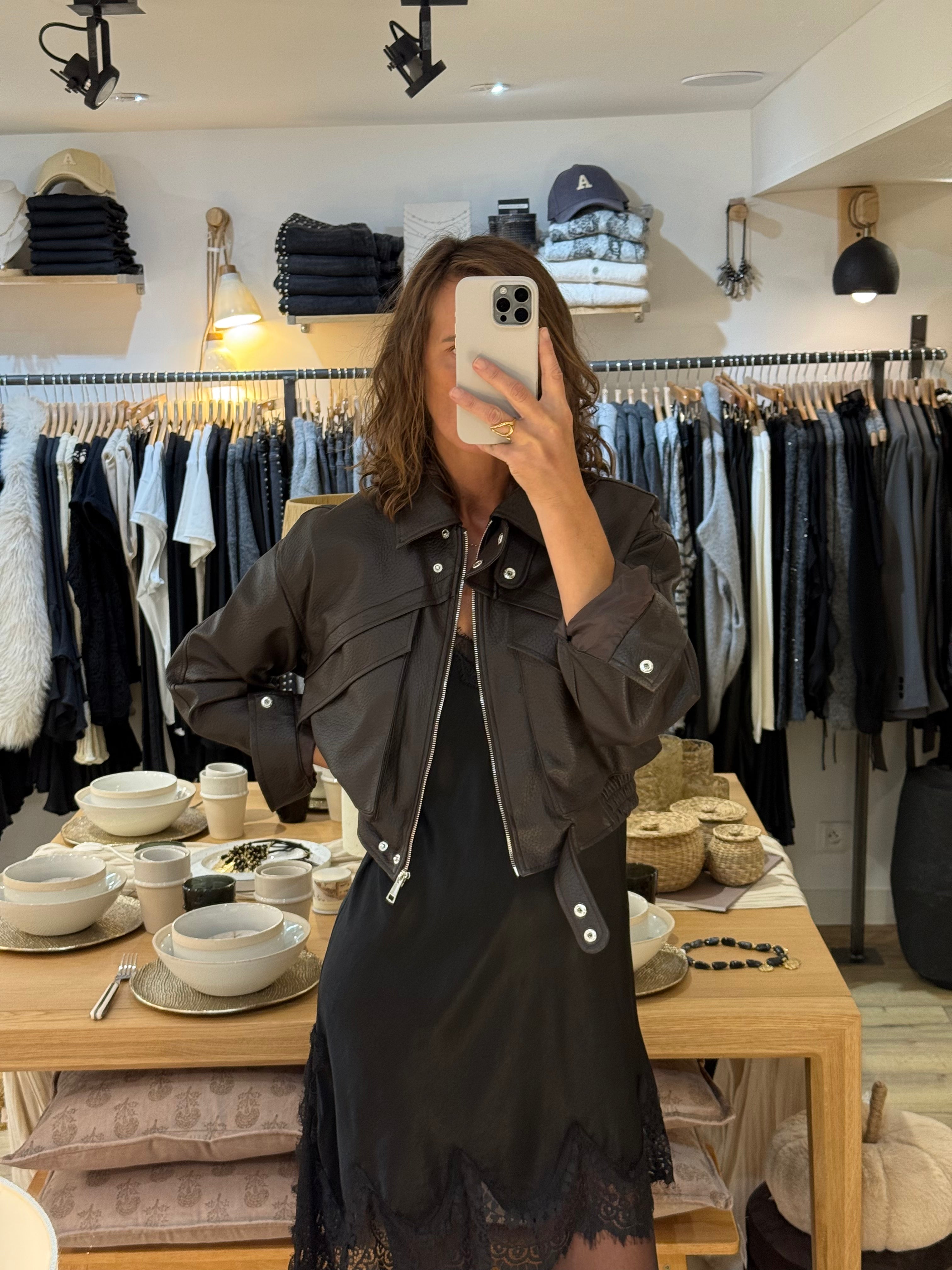 VESTE BERENICE CHOCO