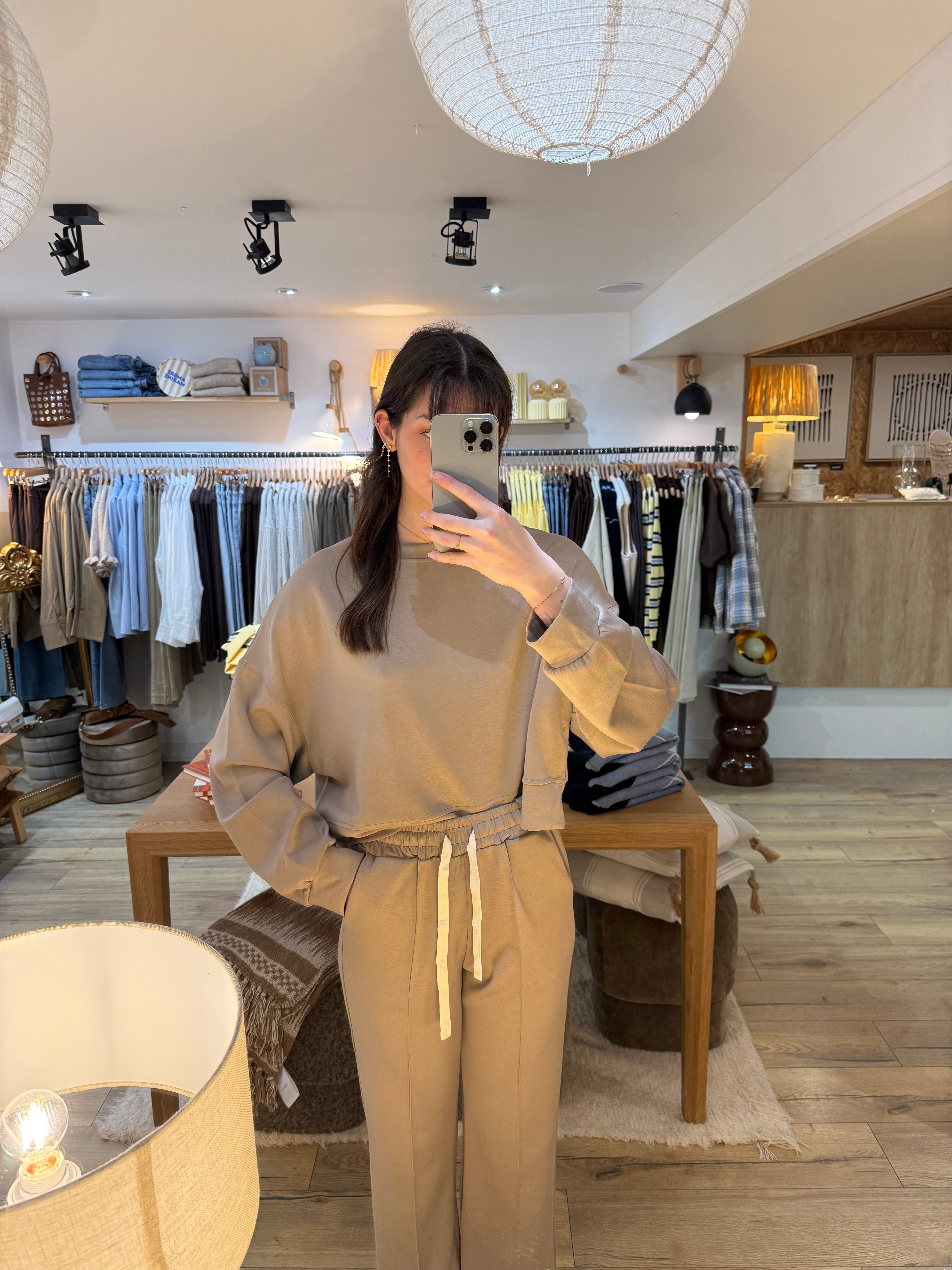 SWEAT BEIGE SW2270B