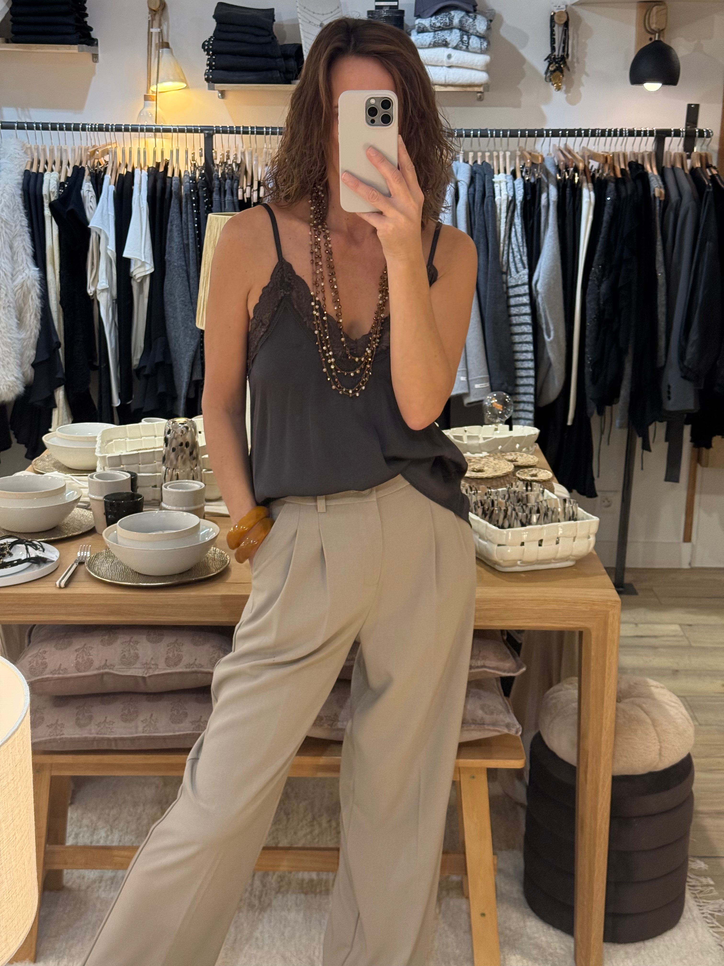 PANTALON BEIGE 66608