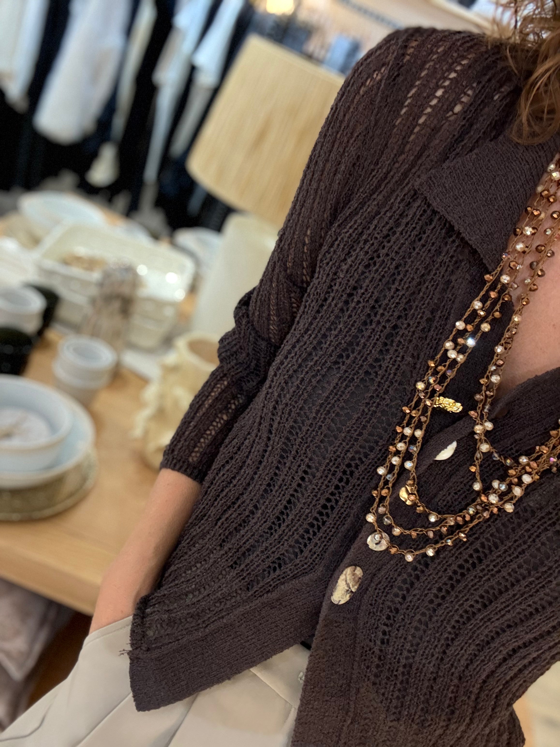 PULL MAILLE U20501 COFFEE