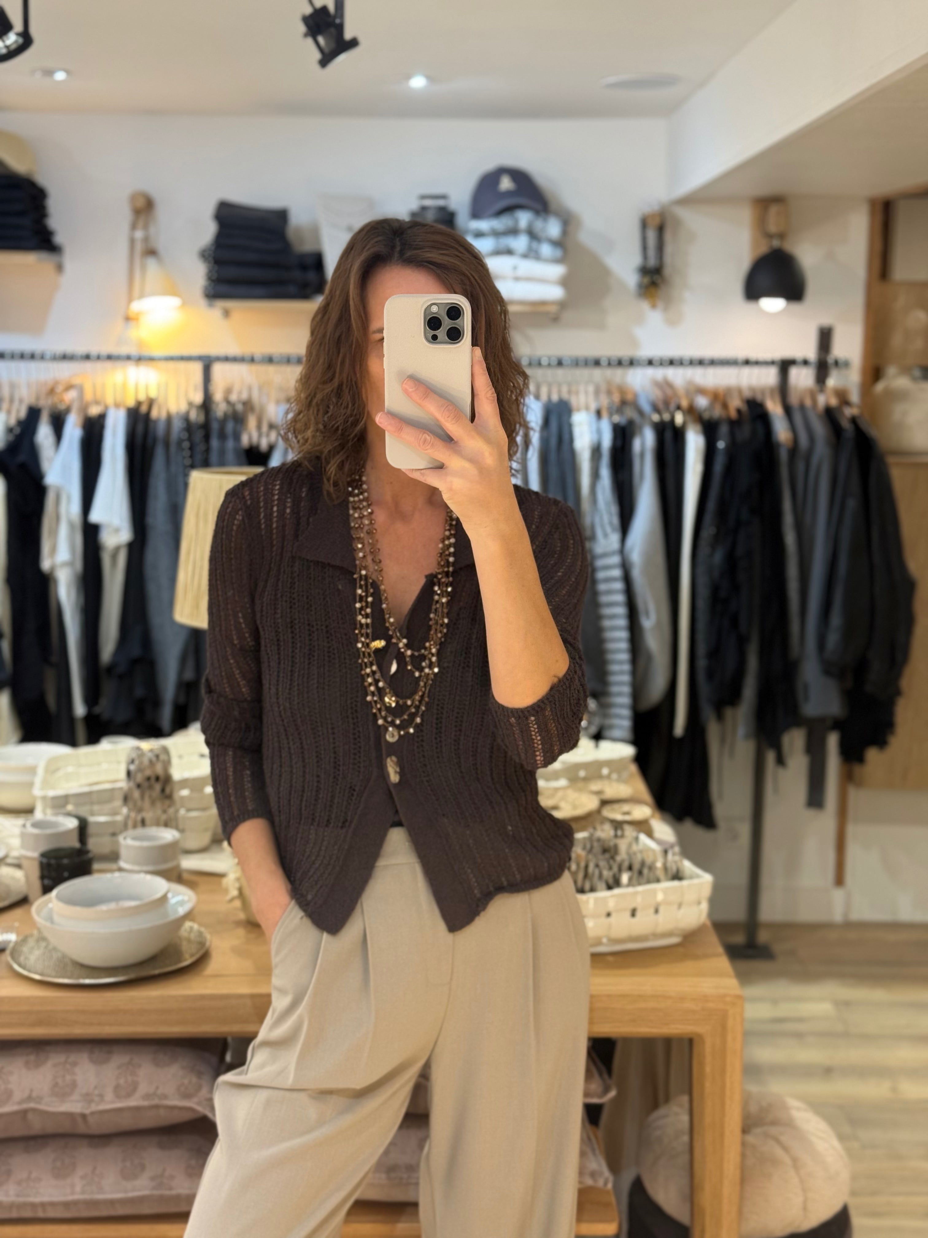 PULL MAILLE U20501 COFFEE